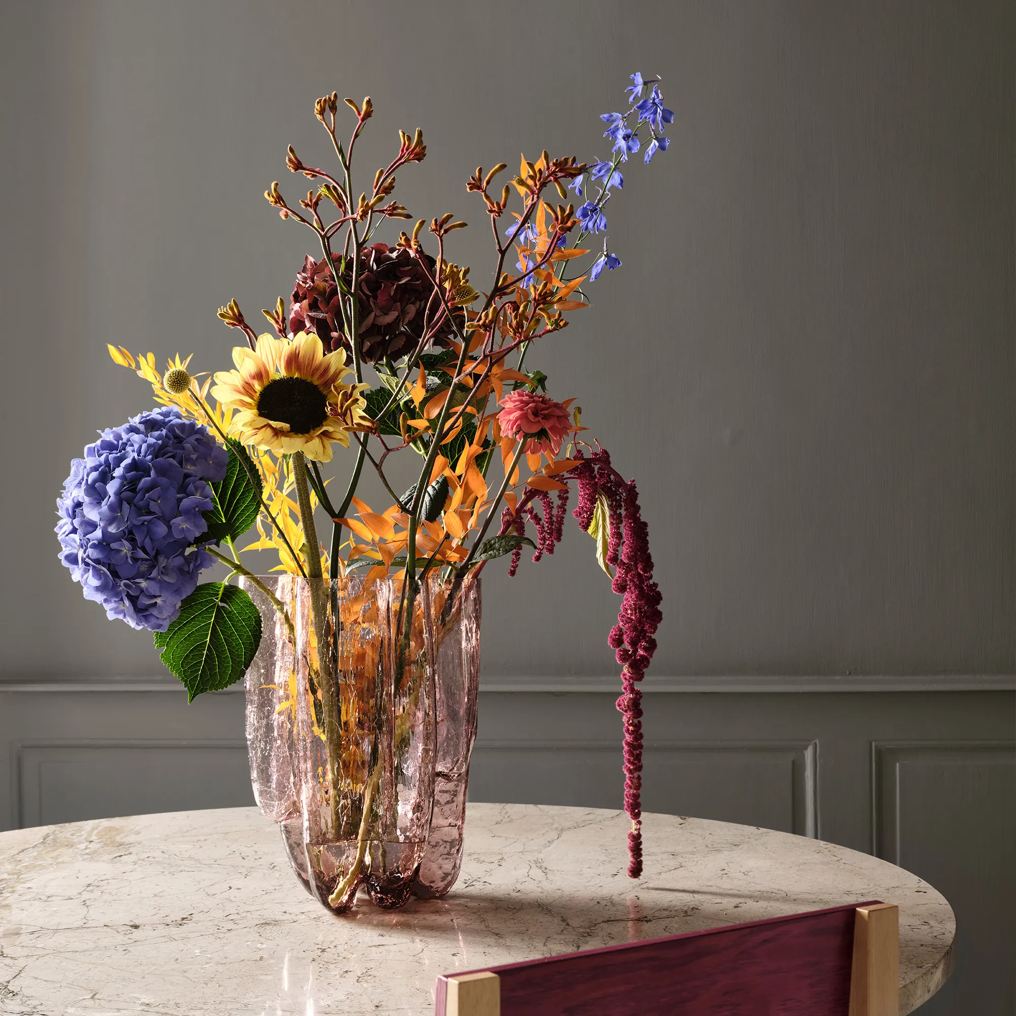 Crackle Vase 37 cm - 2