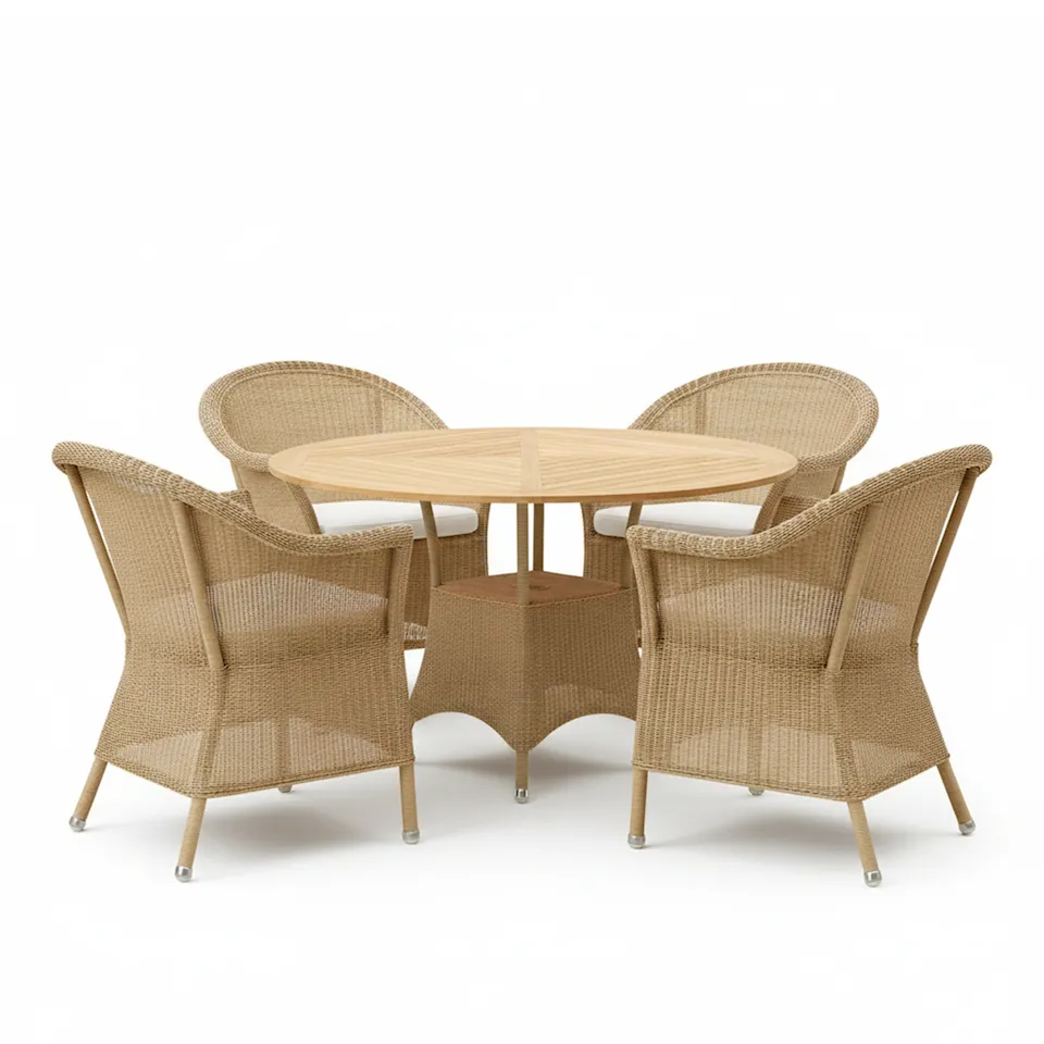 Lansing outdoor dining table & Lansing outdoor chair 4 pcs
