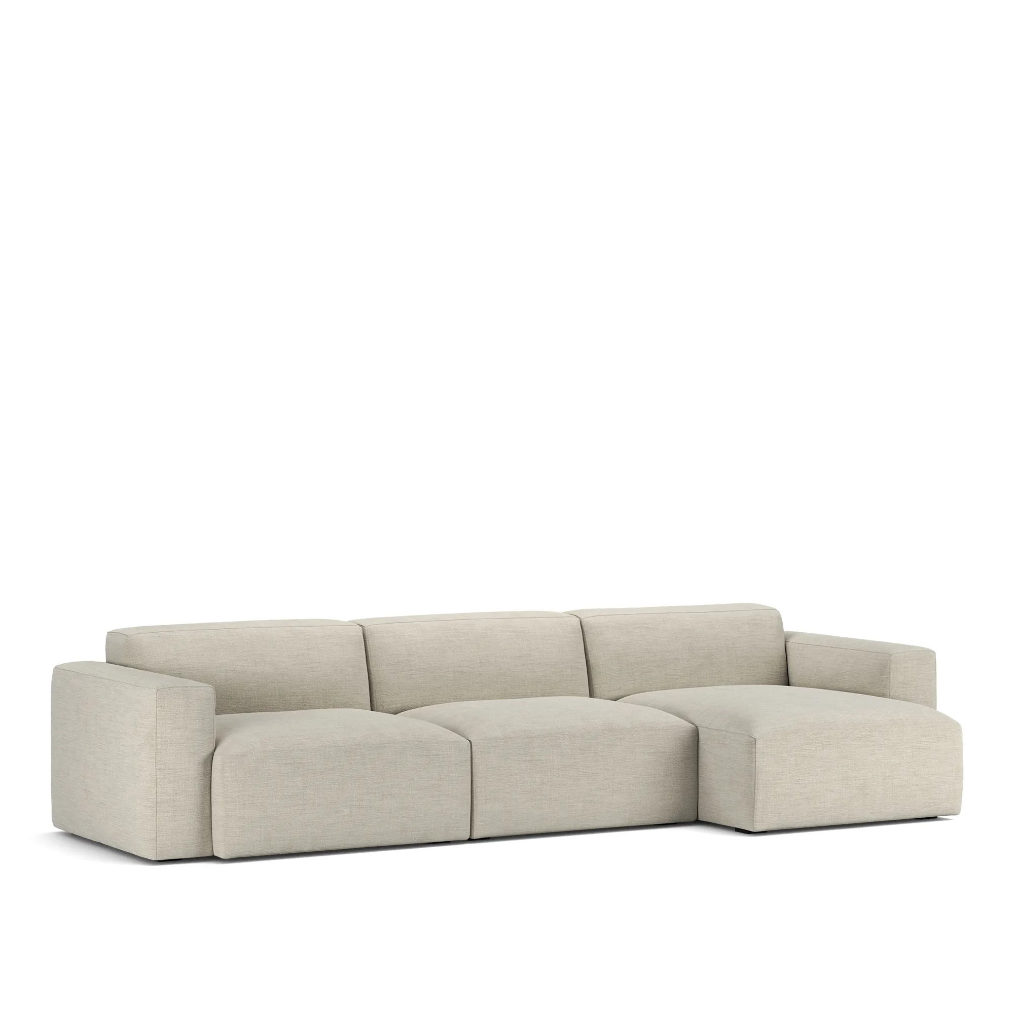 Brick 3-Seater Chaise Lounge Right - 2