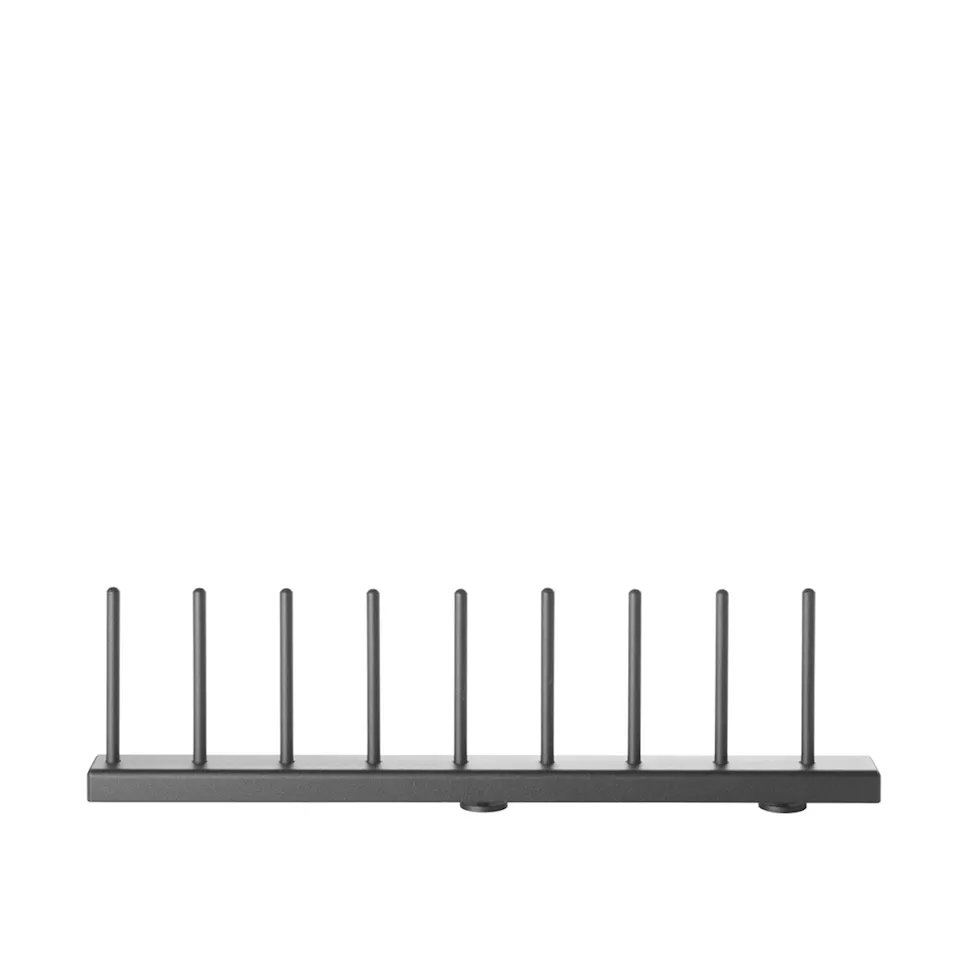 String Plate Rack Black - 30 cm/8 Plates