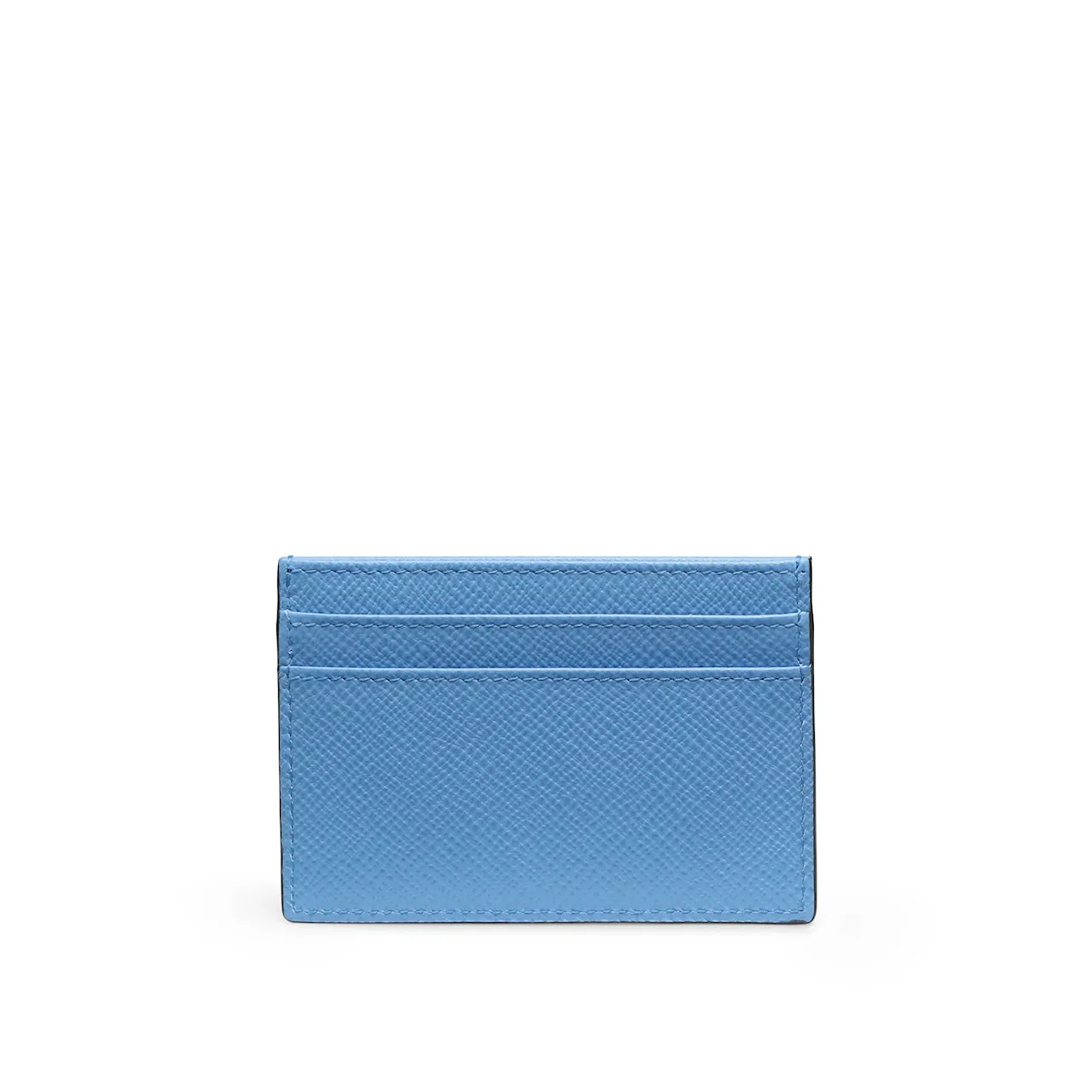 Panama Flat Card Holder - Nile Blue