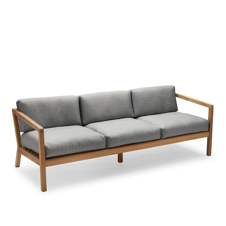 Virkelyst 3-personers udendørs sofa