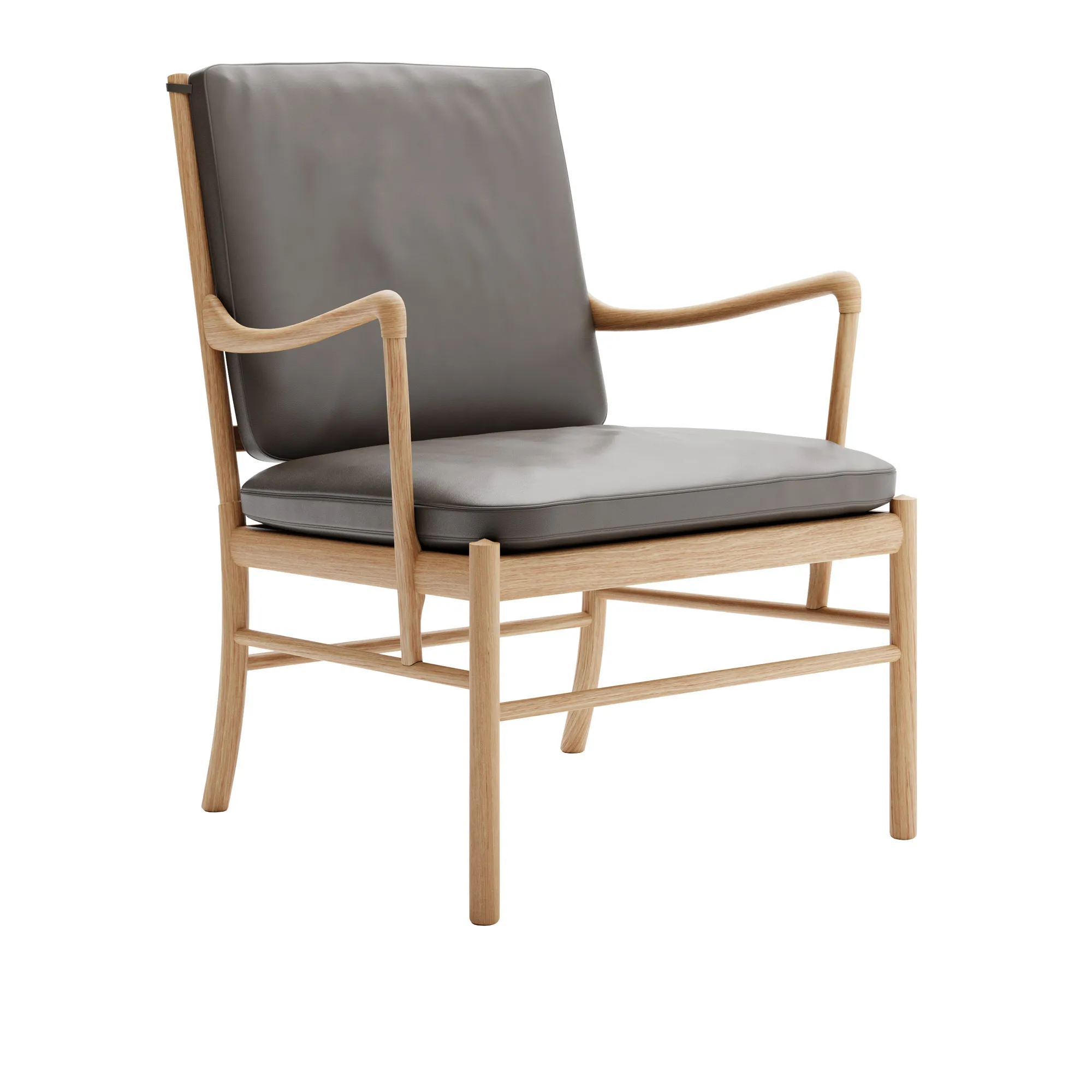 OW149 Colonial Chair Oak - 1