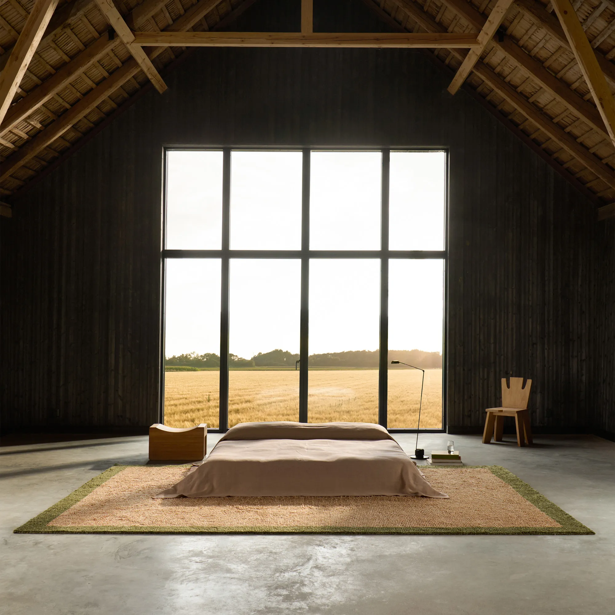 Ryya 02 Beige Rya Rug - 4