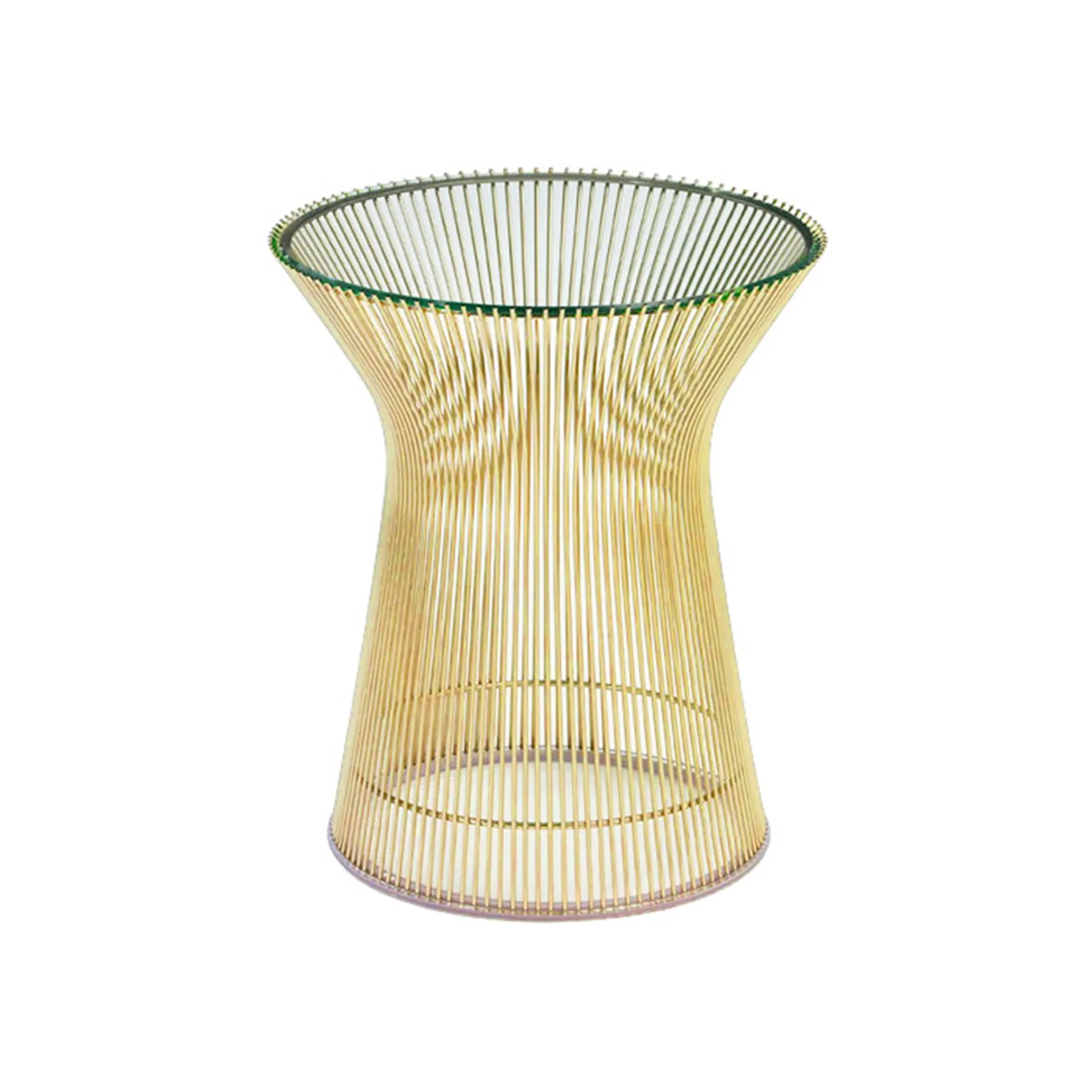 Platner Side Table - 18k Gold - Knoll - Warren Platner - NO GA