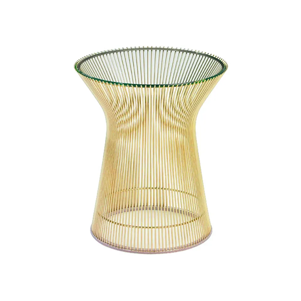 Platner Side Table - 18k Gold