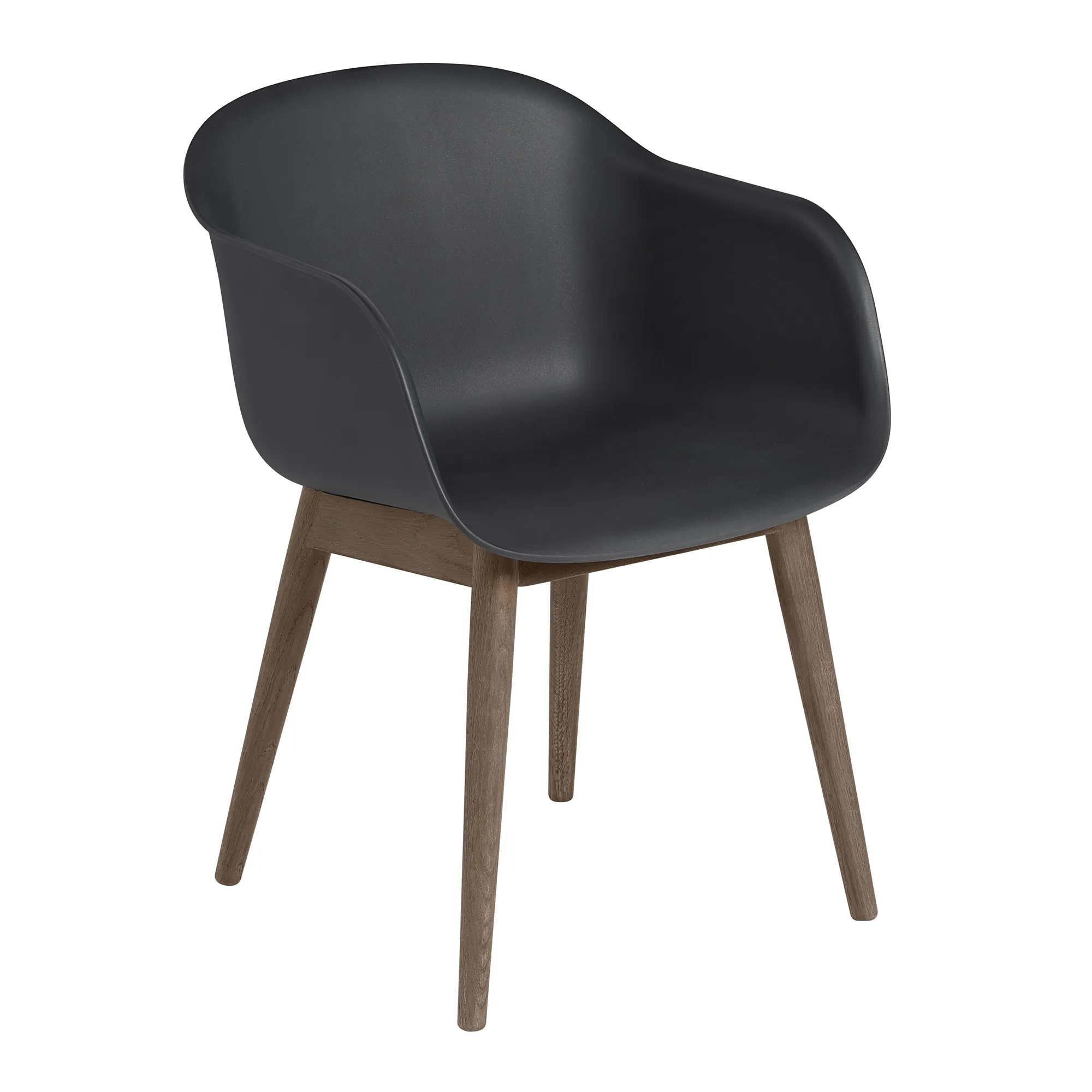 Fiber Armchair - Wood Base - 2