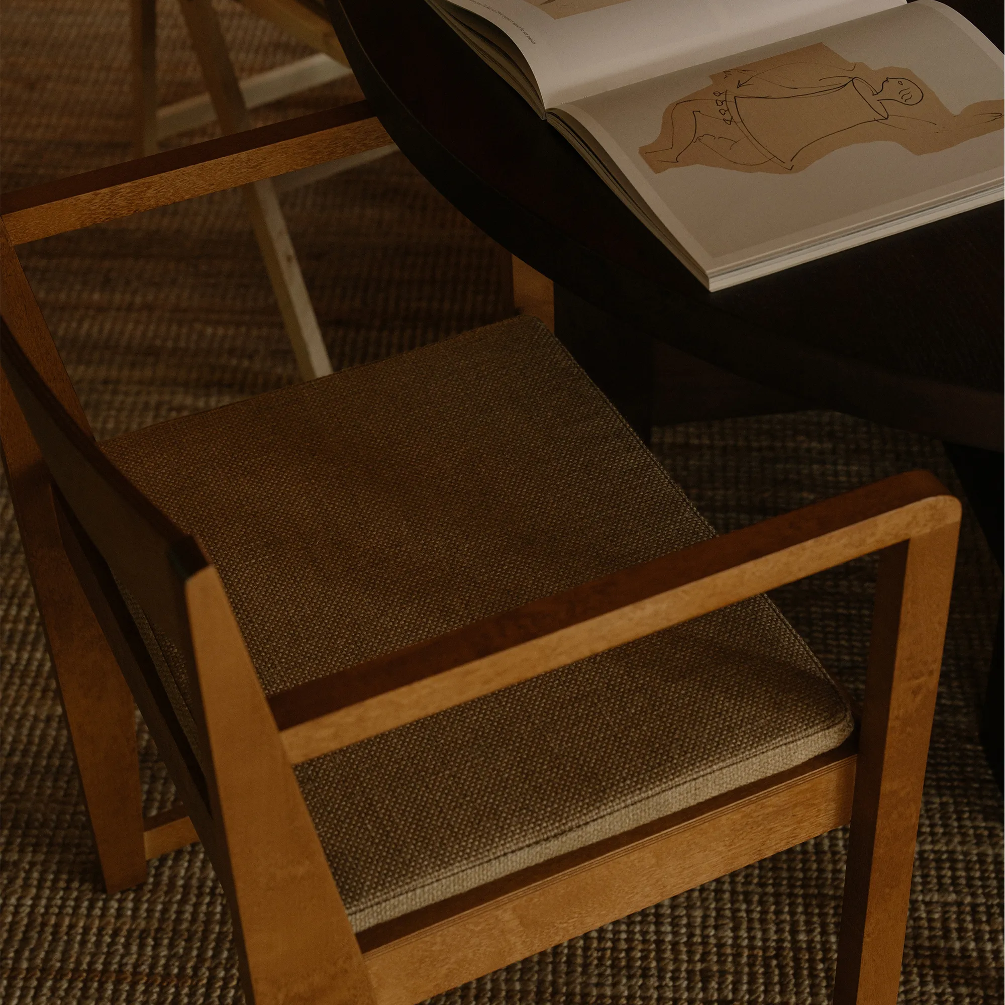 Armrest Chair 01 spisebordsstol - 8
