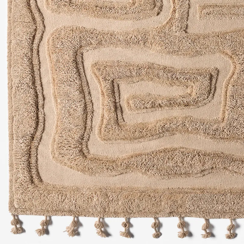 Beaten Track wool rug ginger - 6