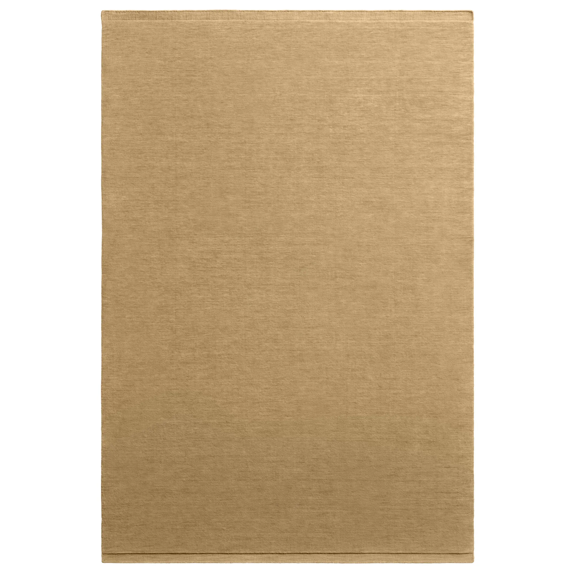Canvas Pale Honey Wool Rug - 1