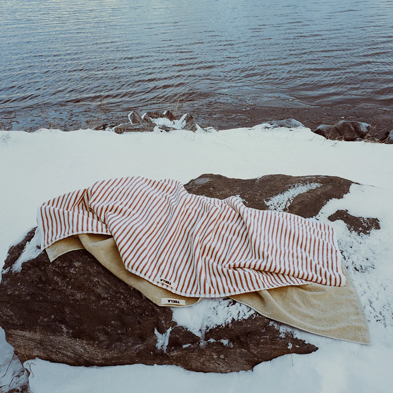 Terry Ripple Stripes handdoek