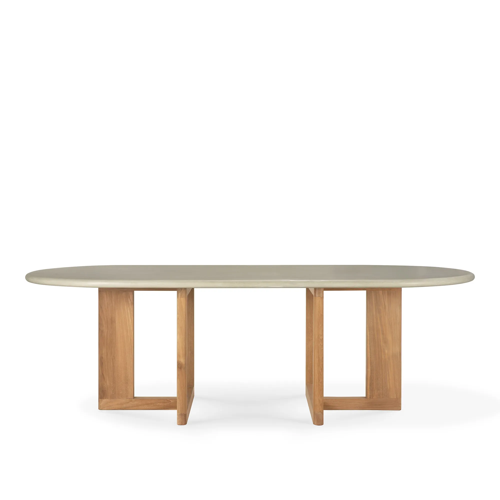 Trestle Outdoor Dining Table - 1