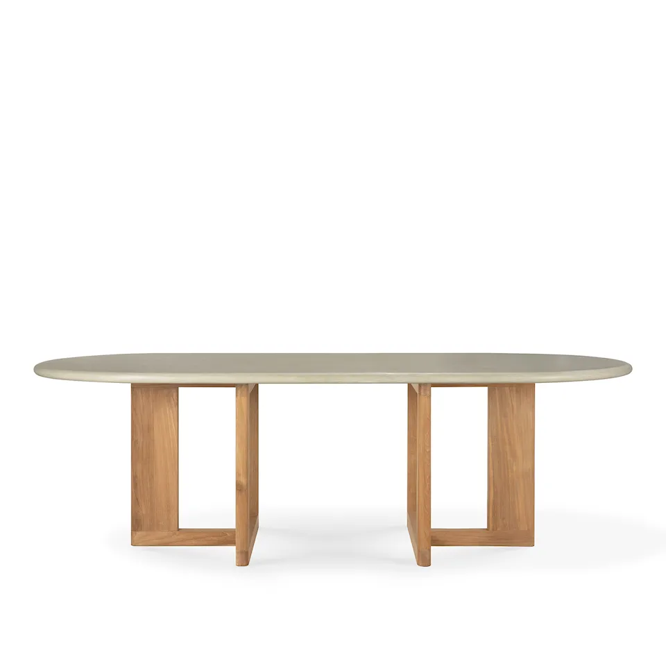 Trestle udendørs spisebord