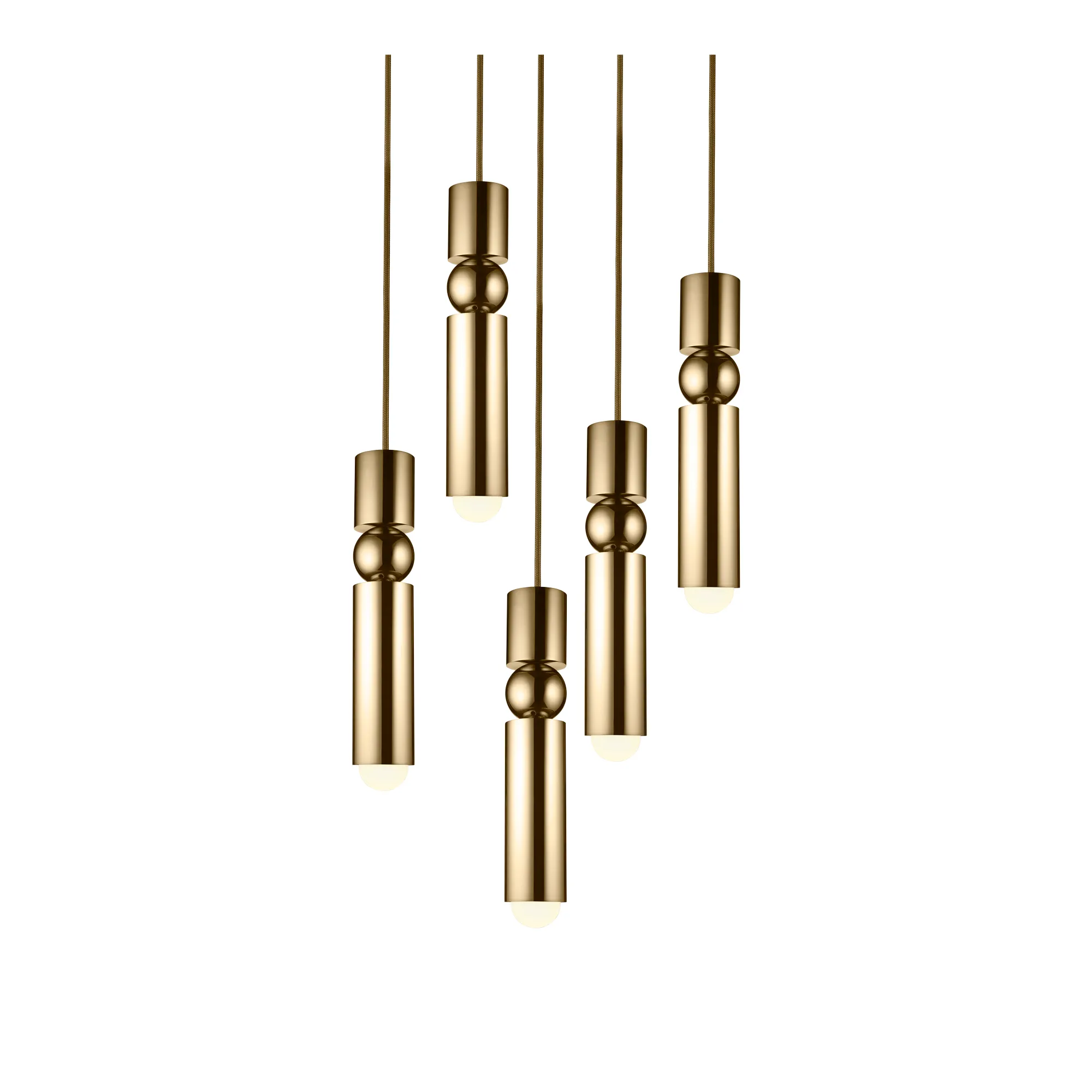 Fulcrum Chandelier 5 Piece - 1