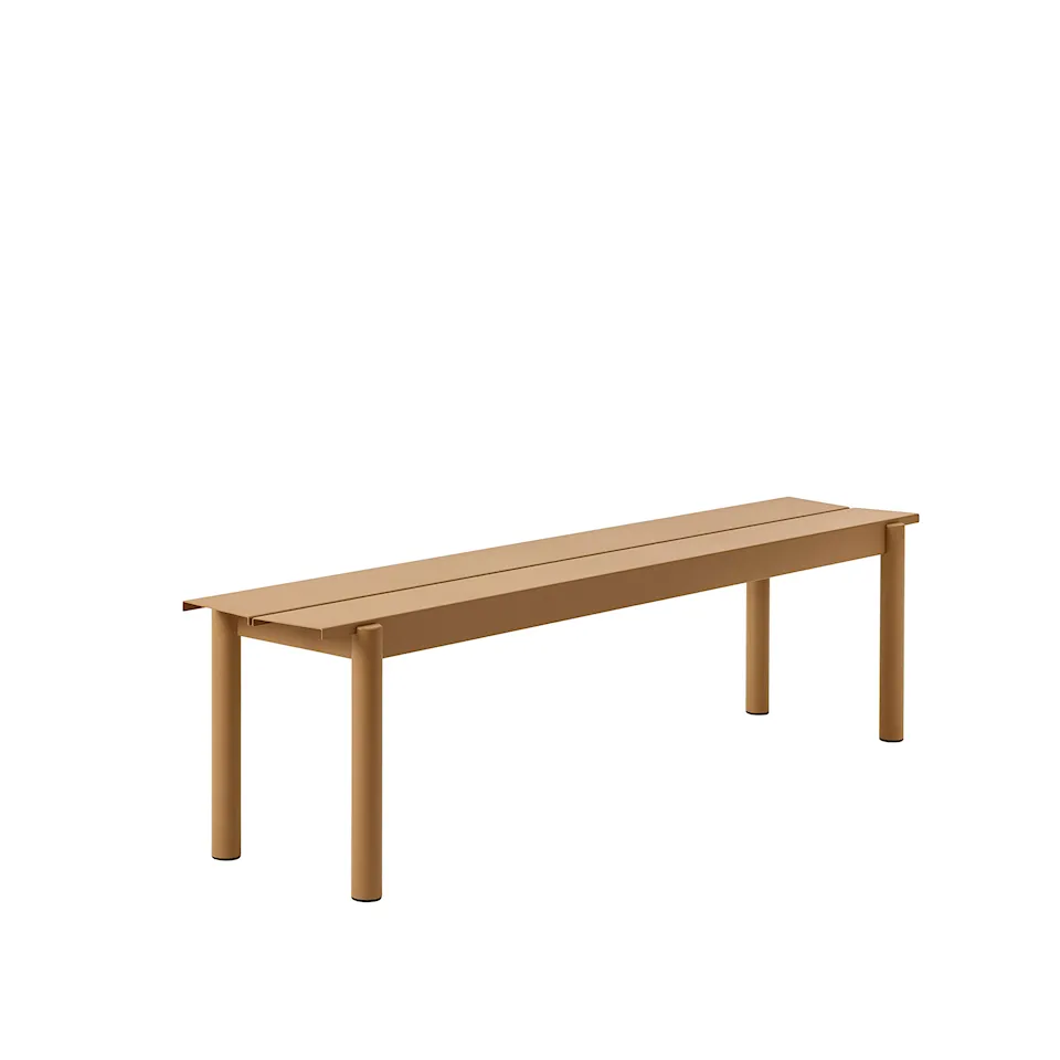 Linear Steel Outdoor Bench 170 cm