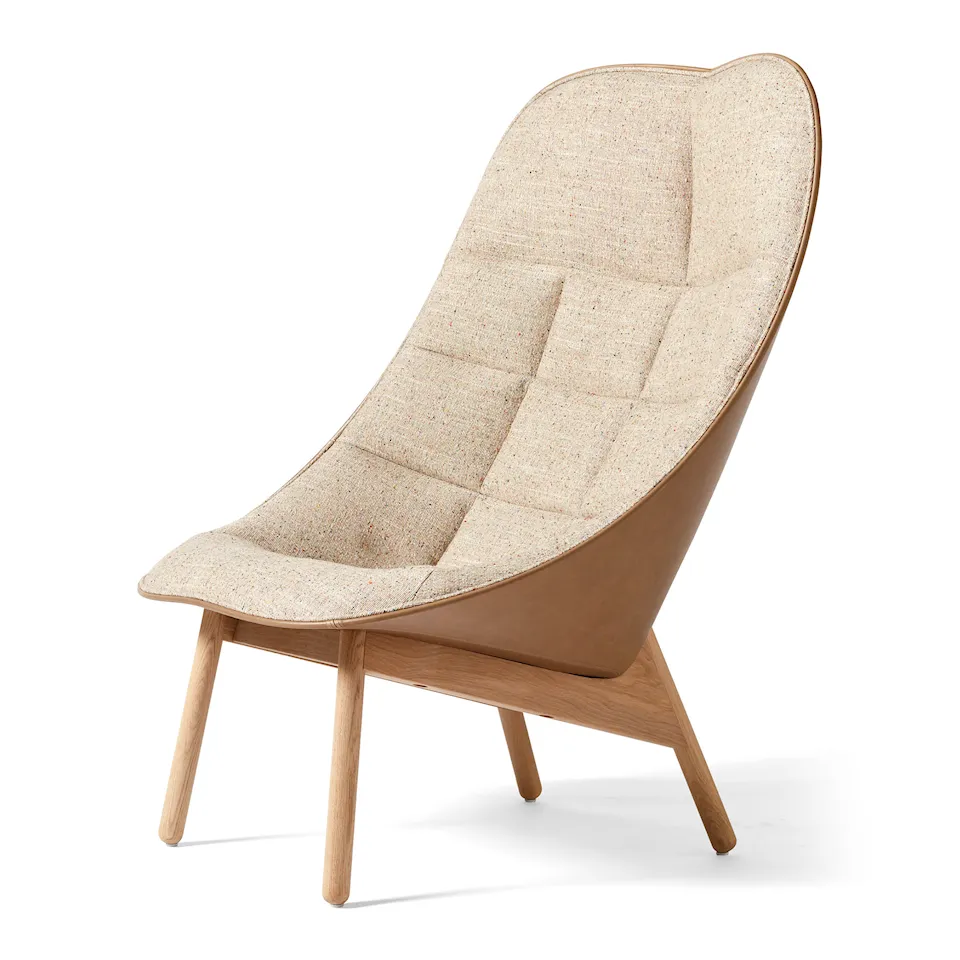 Uchiwa Quilted Lounge Chair