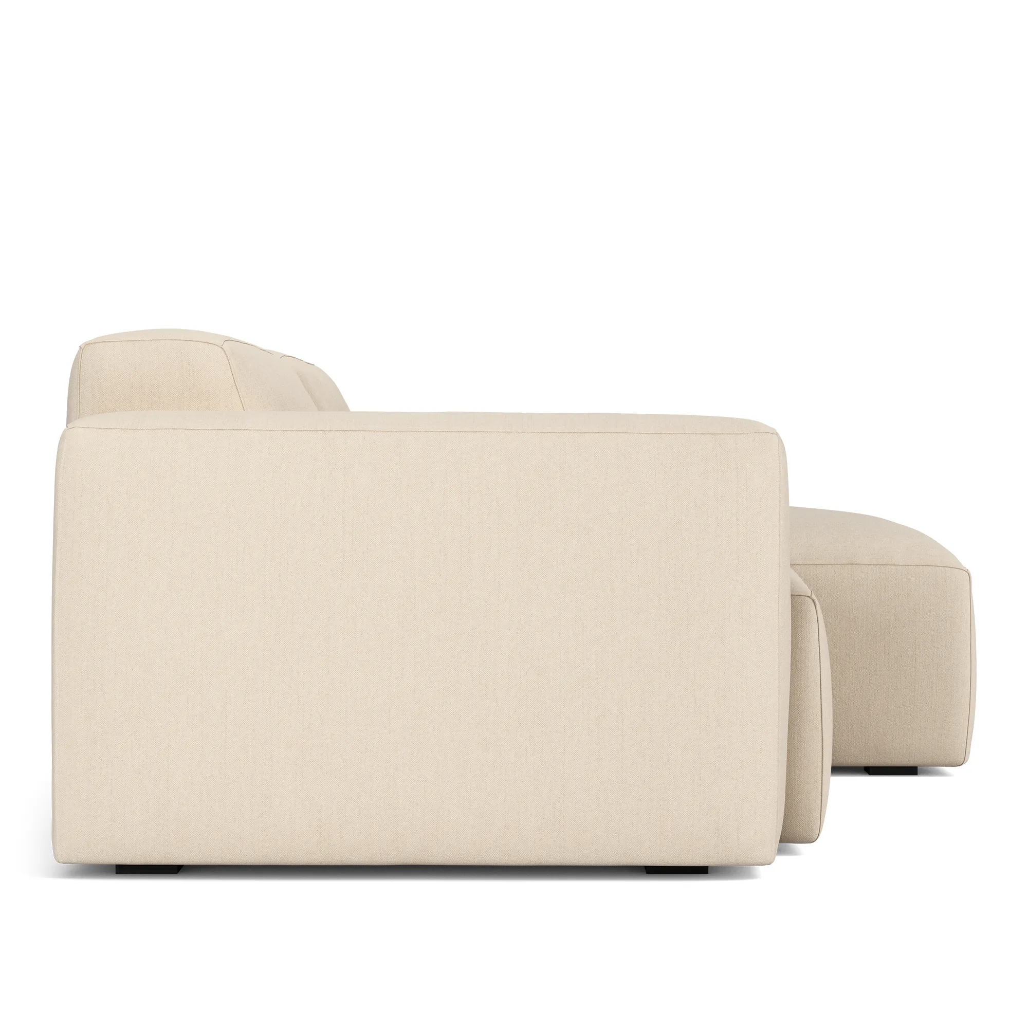 Brick 2-Seater Chaise Lounge Right - 3