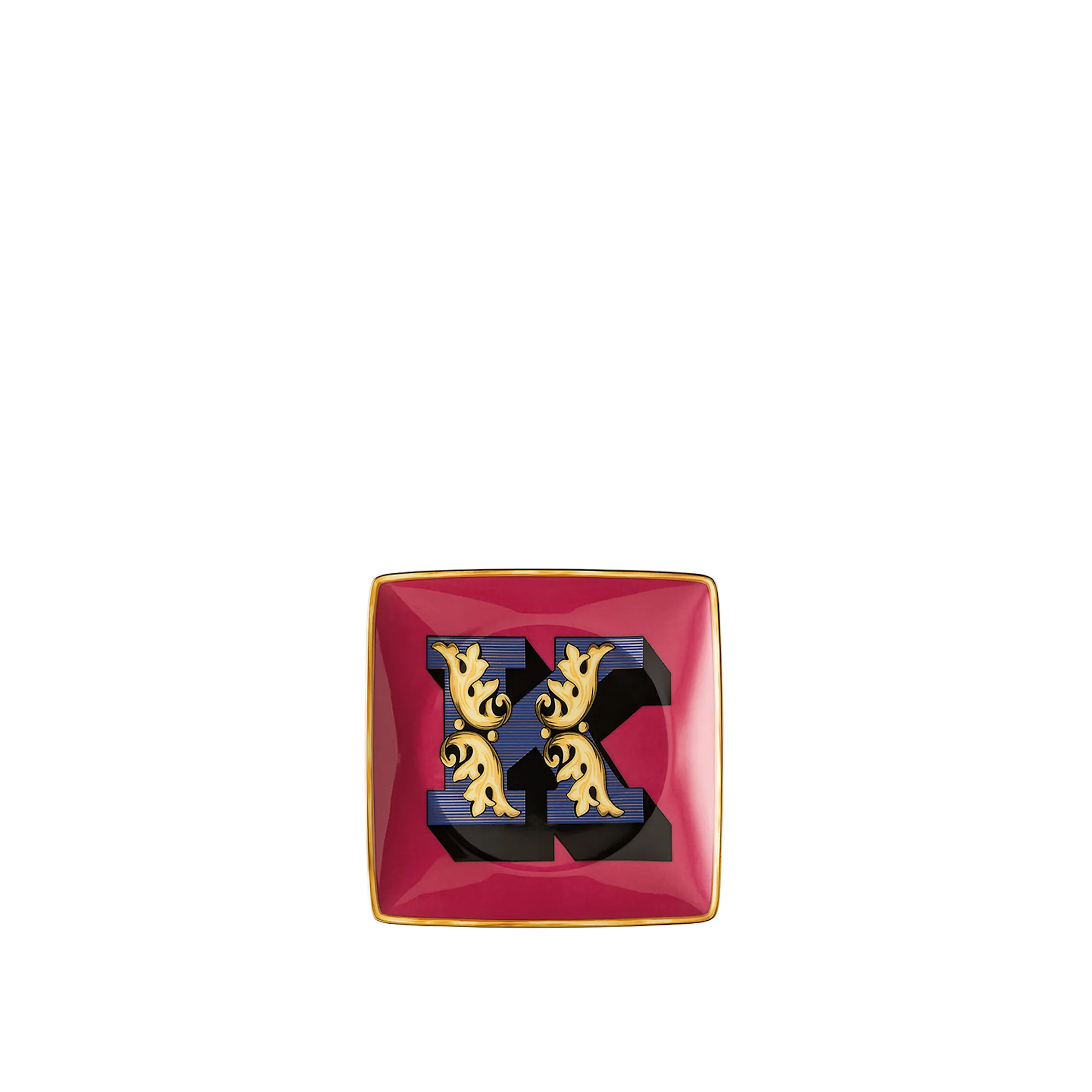 Alphabet Plate K - 12 cm - Versace - NO GA