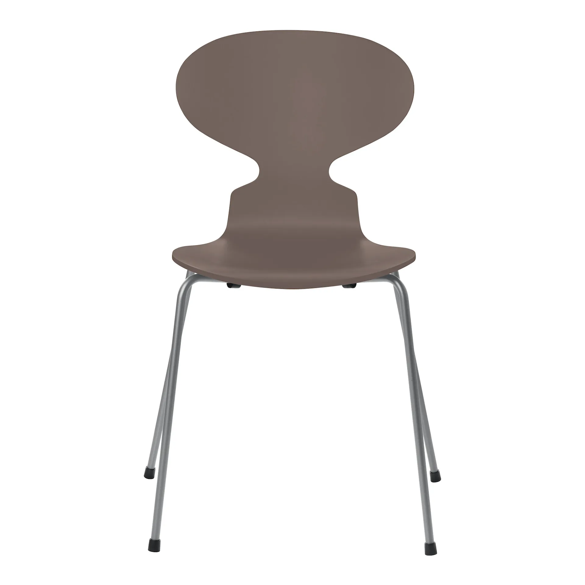 Ant 3100 colored ash veneer steel frame silver gray - Fritz Hansen - Arne Jacobsen - NO GA