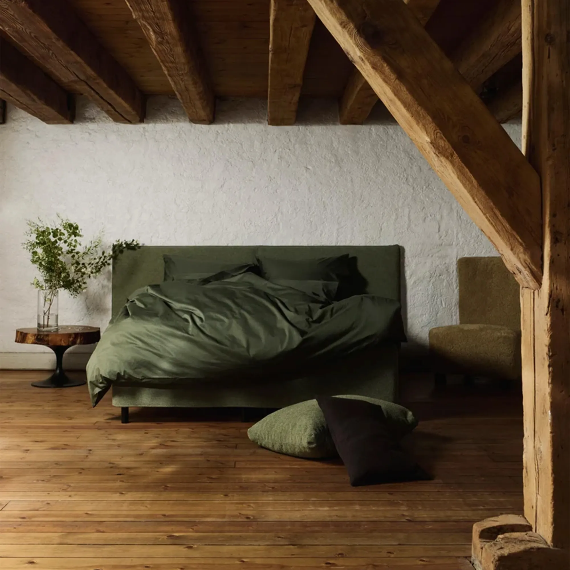 Shade Moss Green sengetøjssæt - 5
