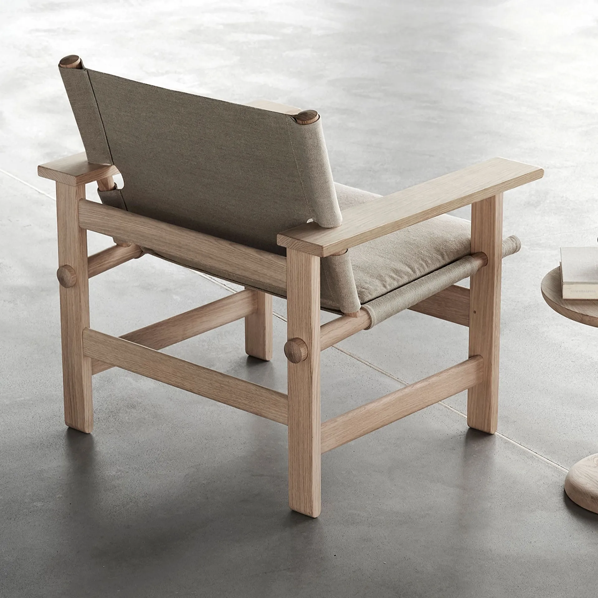 The Canvas Chair with Cushion - Fredericia Furniture - Børge Mogensen - NO GA