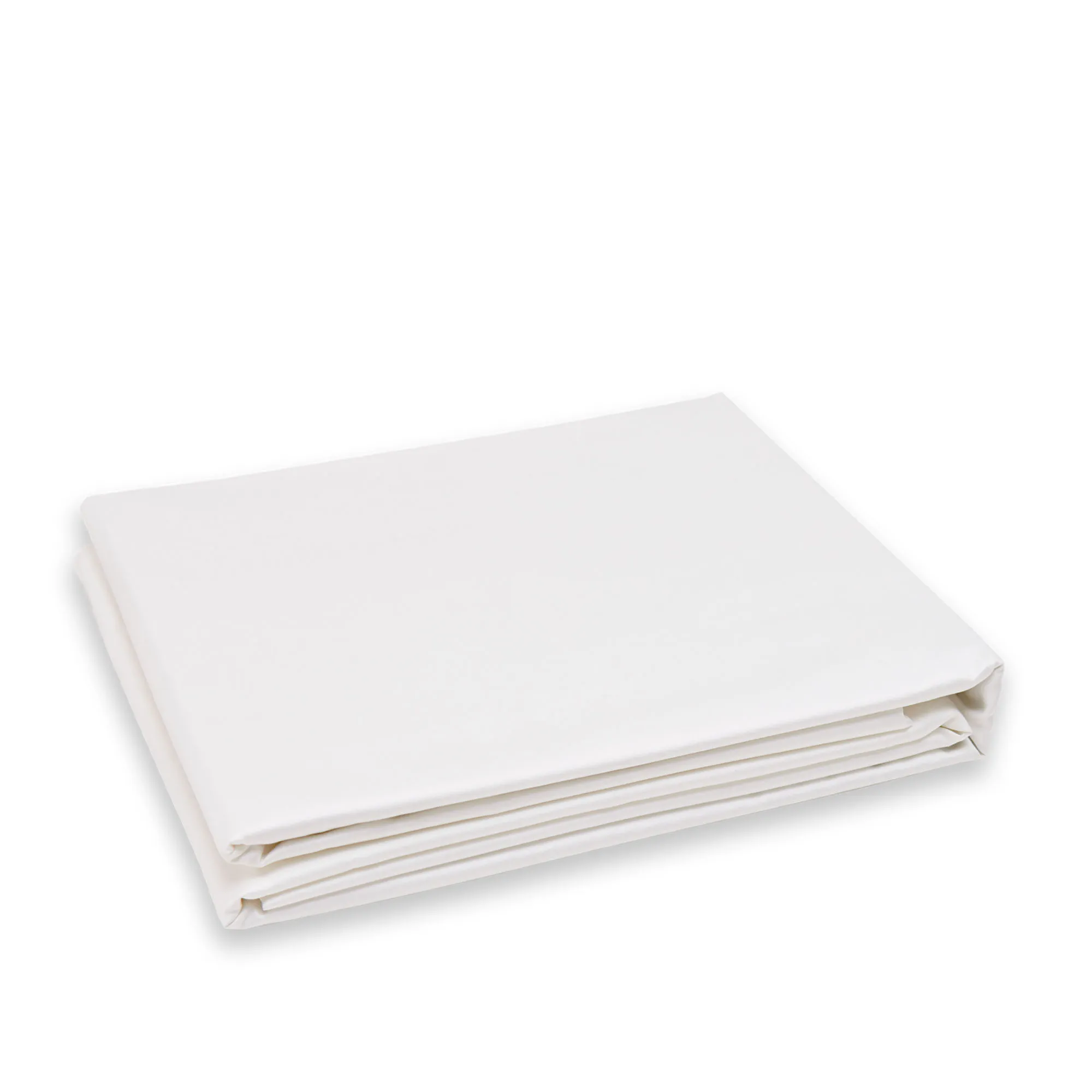 Shade fitted sheet satin crisp white - 1