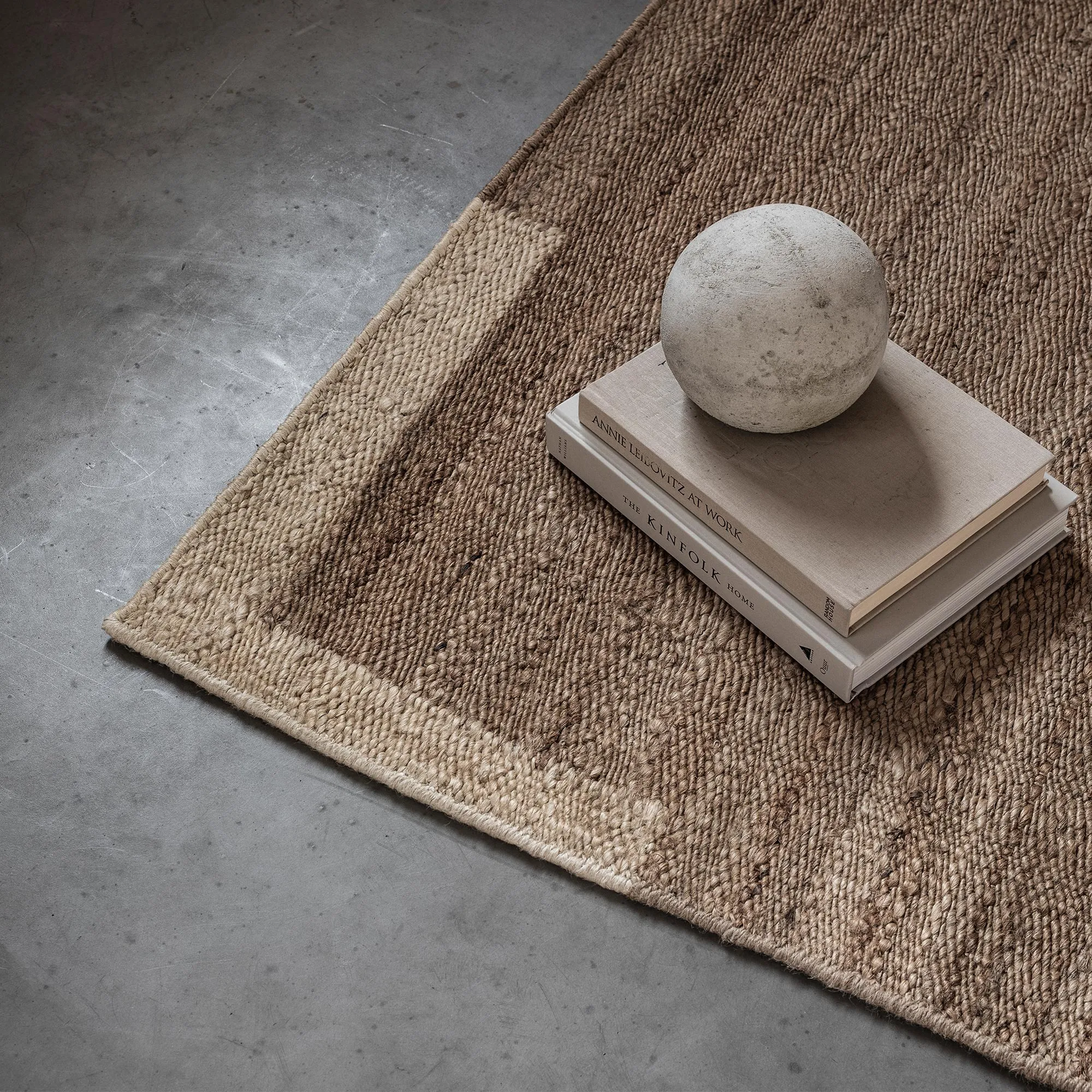 Jute Edge Cream jute rug - 8