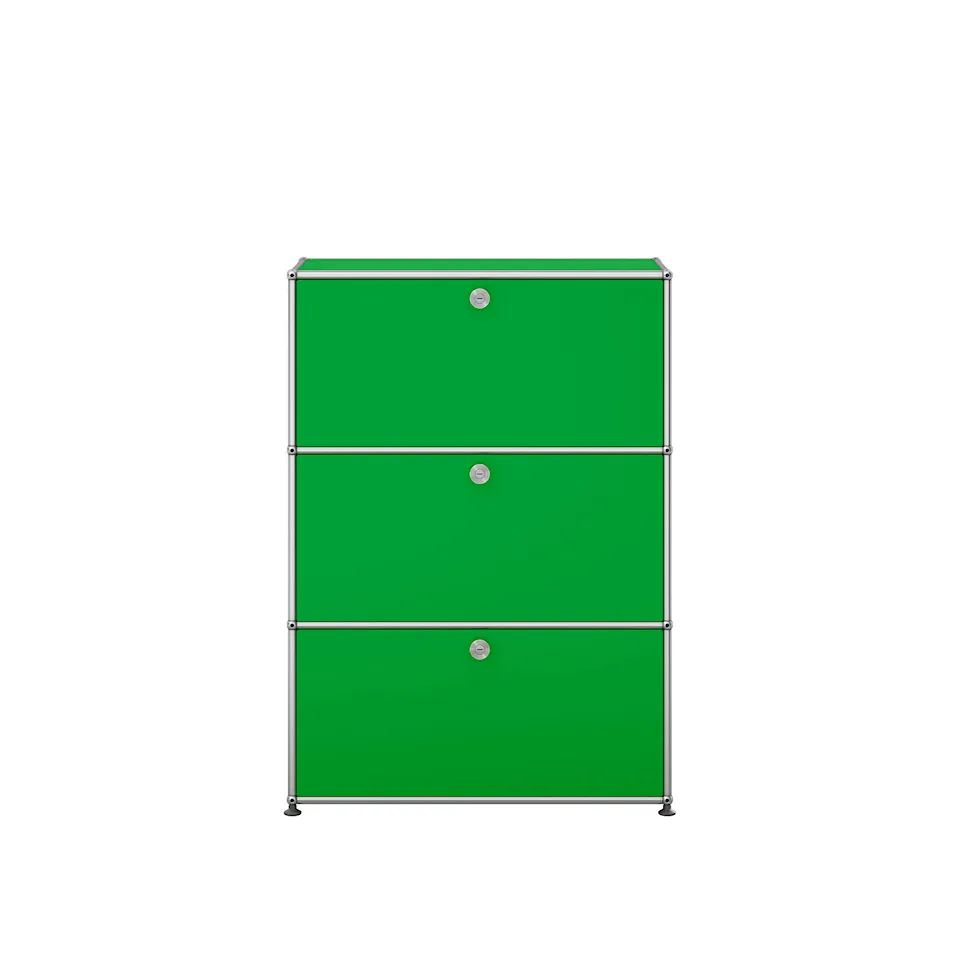 USM Haller 82 Shelving, USM Green