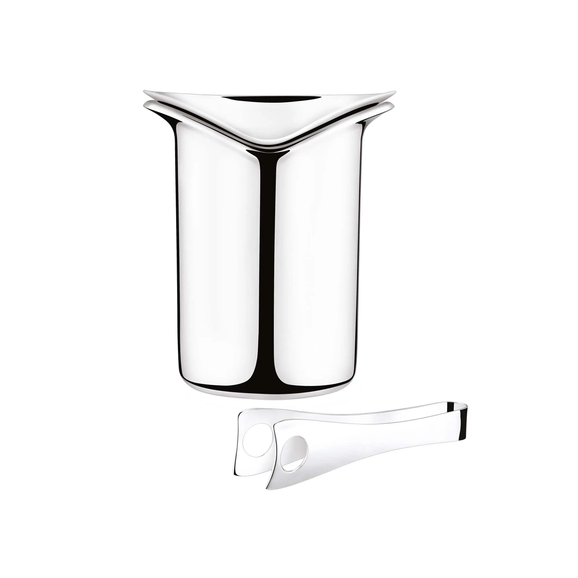 Wine & Bar Ice Bucket & Tong - 1