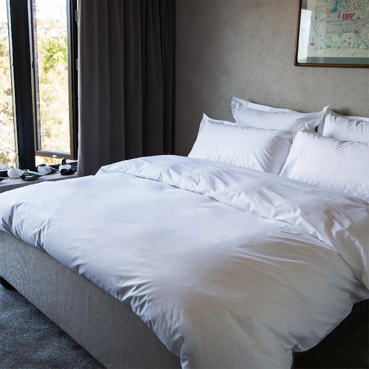 Pousada Percale White Pillowcase