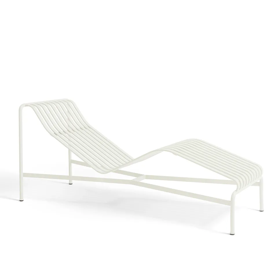 Palissade Chaise Longue -  Cream White