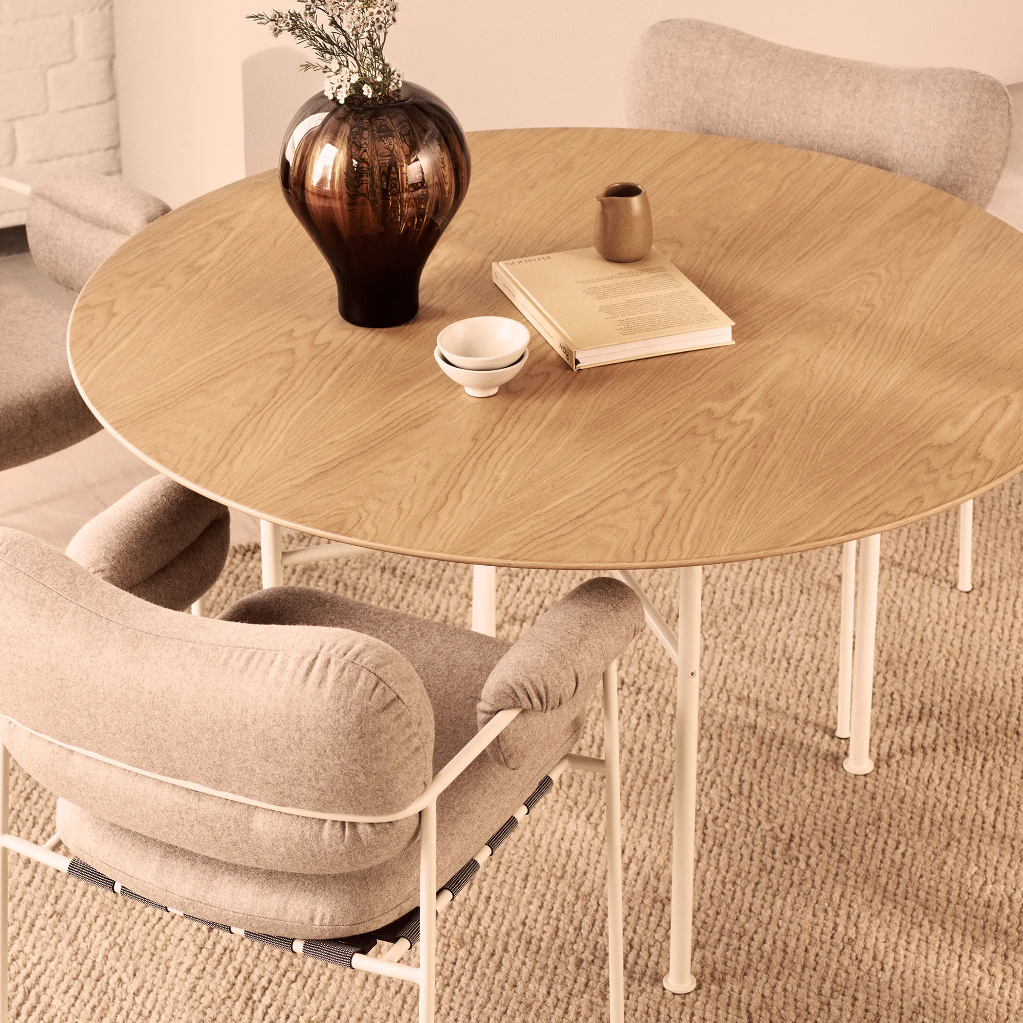Supper eettafel Ø127 cm - 7