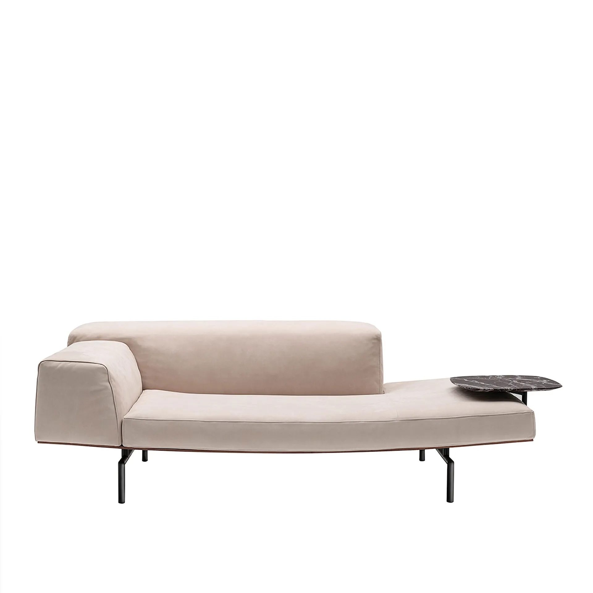 Sumo Dormeuse Right Armrest - Living Divani - Piero Lissoni - NO GA