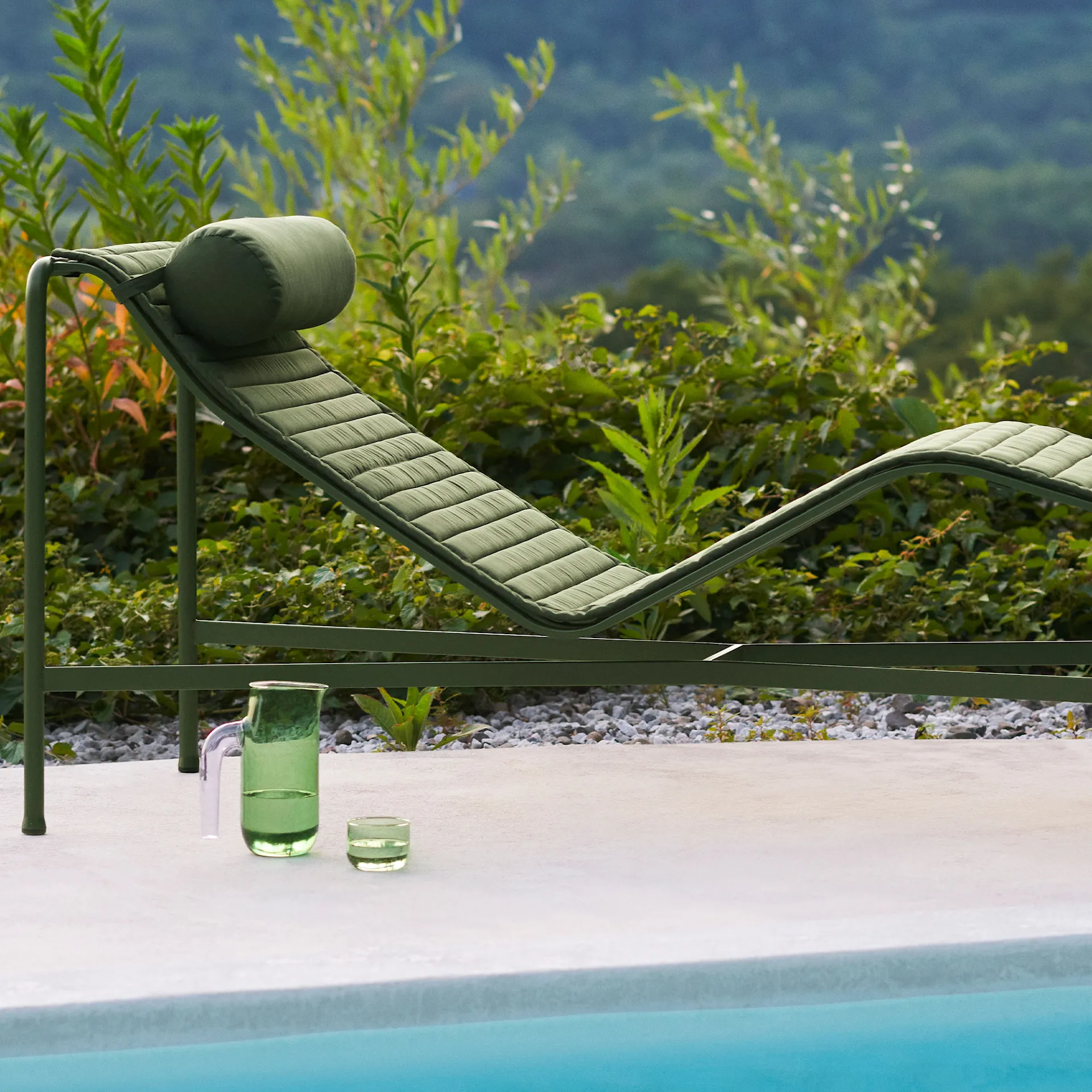 Palissade Quiltad Cushion Chaise Longue - HAY - Ronan & Erwan Bouroullec - NO GA