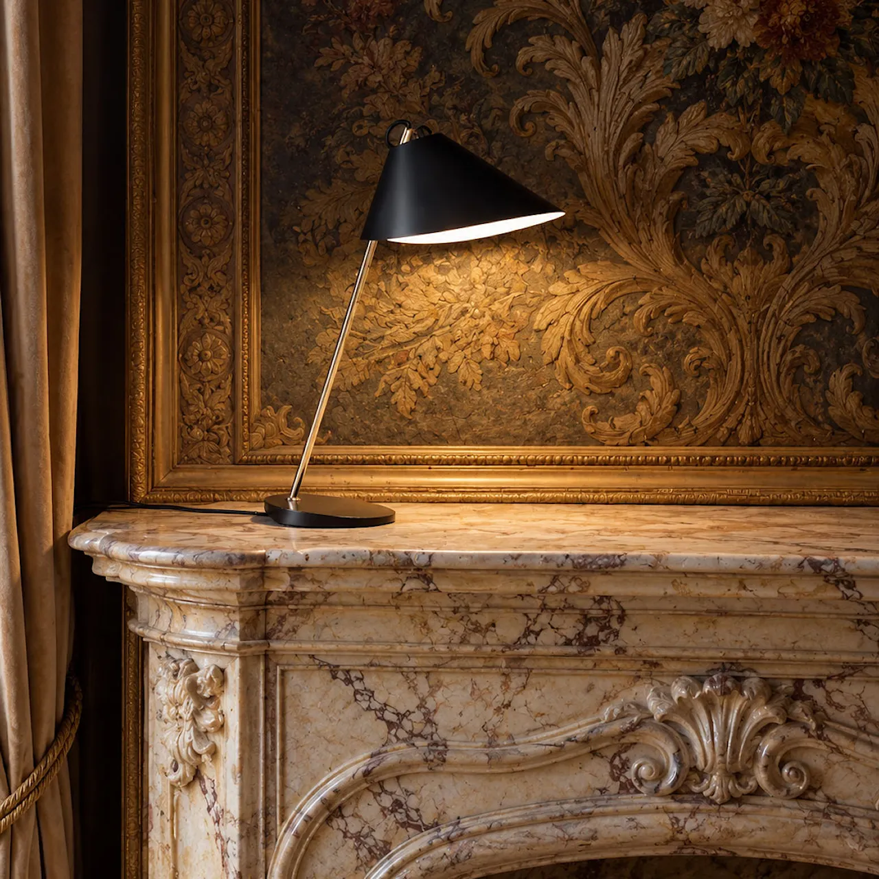 Base Ghisa bordlampe