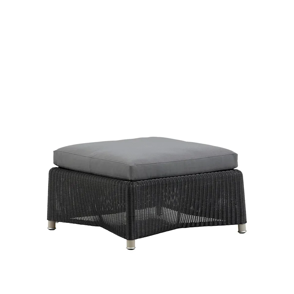 Diamond Wave Stool Incl Cushion Natte Gray