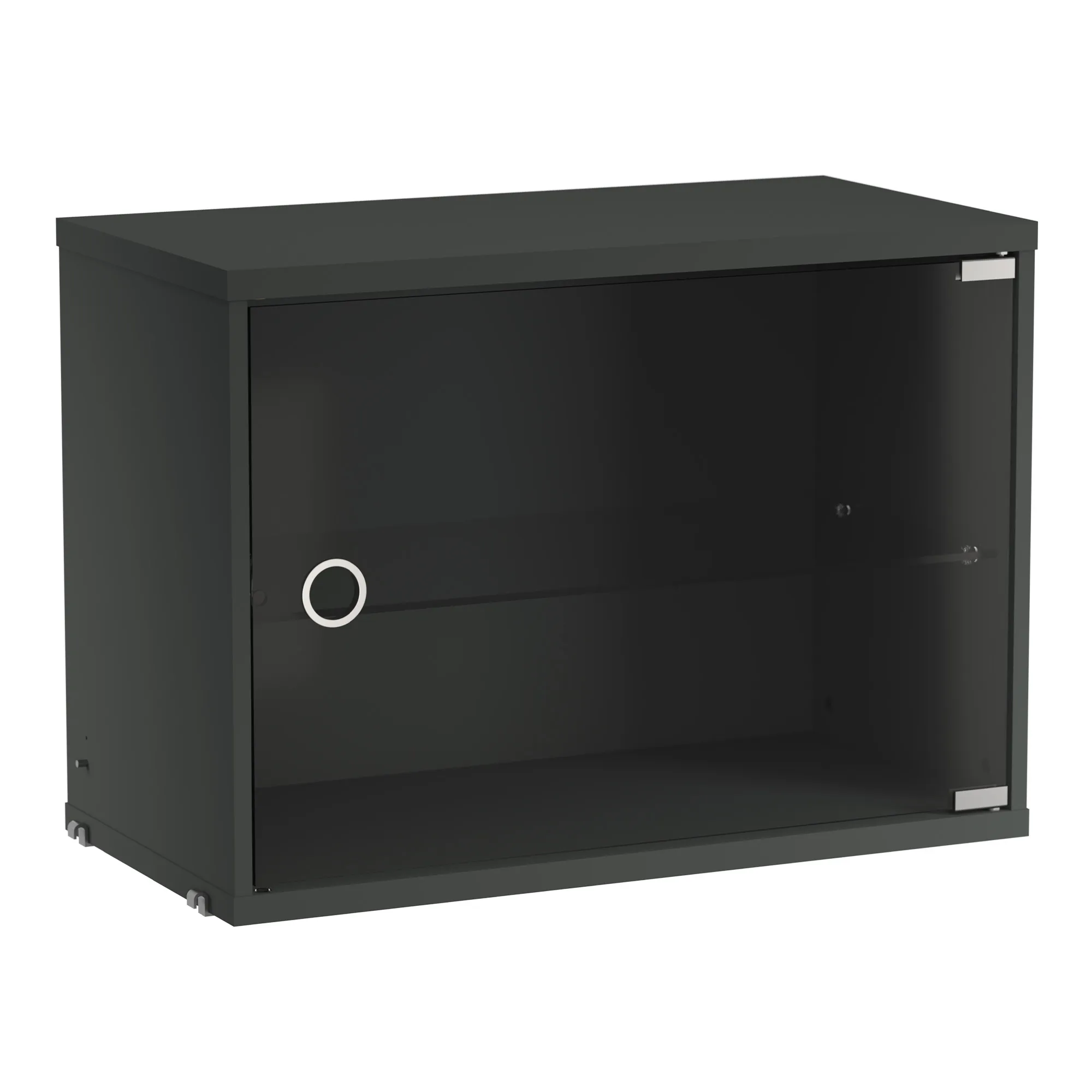 Display Cabinet with Swing Glass Door 58 cm - 1