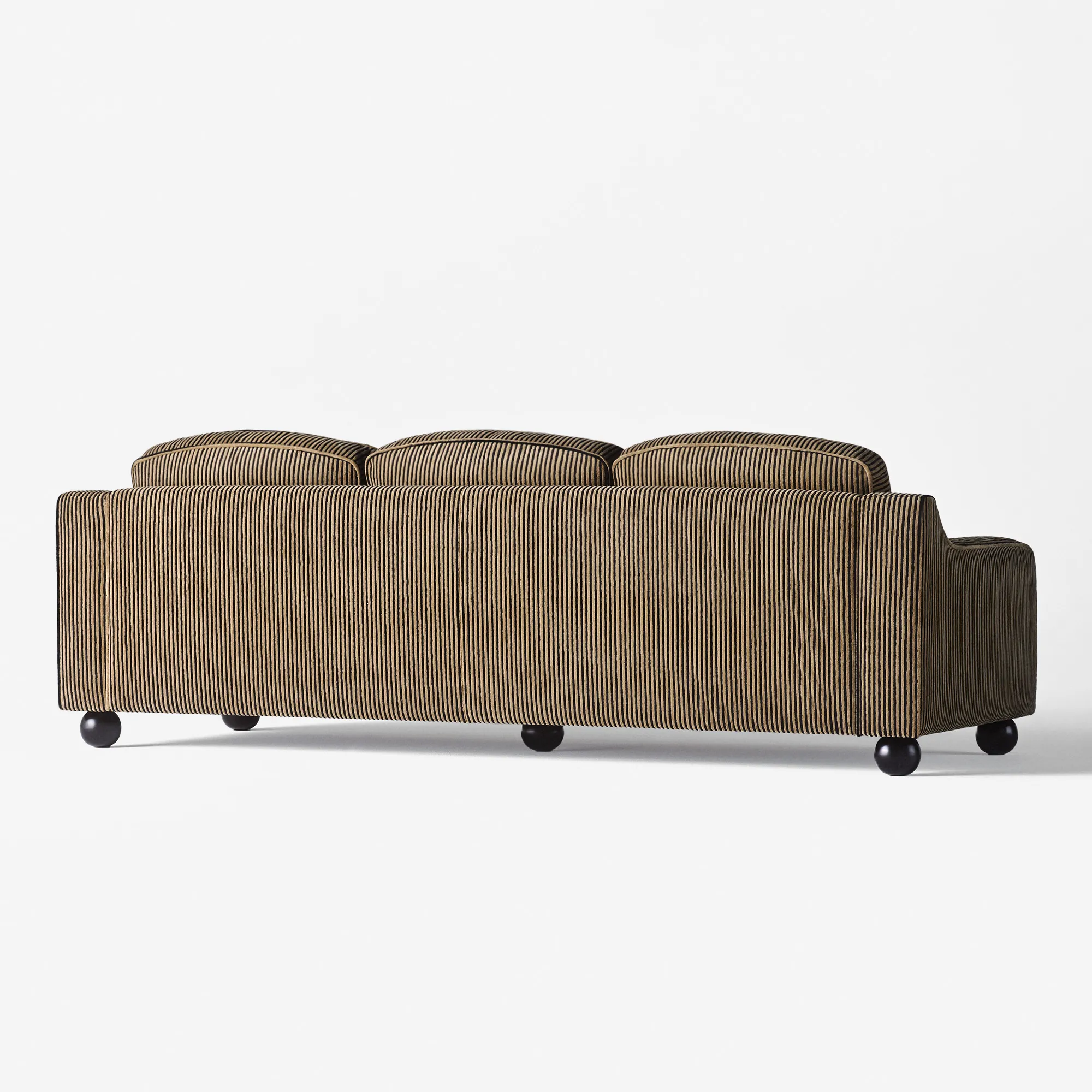 Lola 3-seater sofa striped - 5