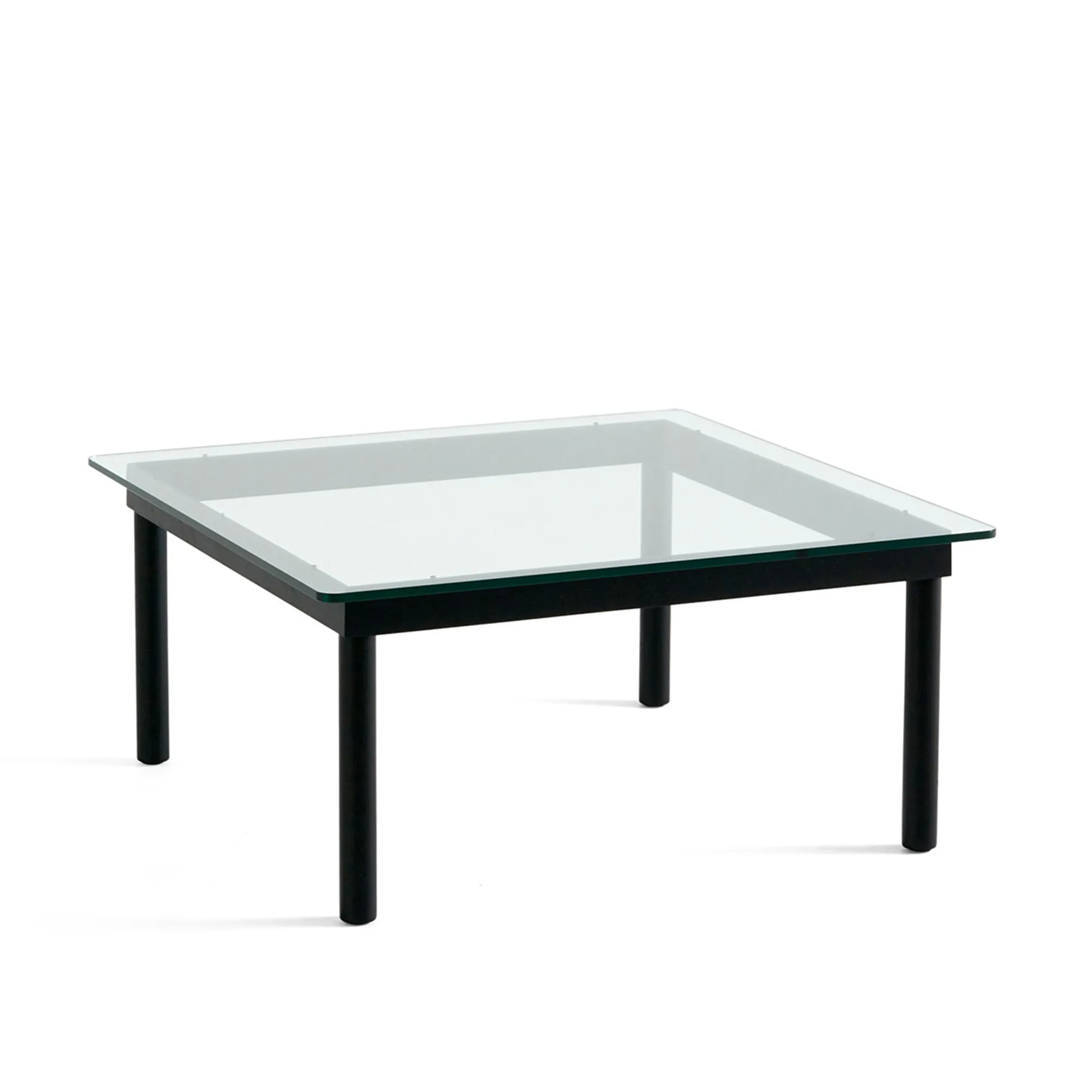 Kofi Coffee Table 80 x 80 cm Black Oak - 1