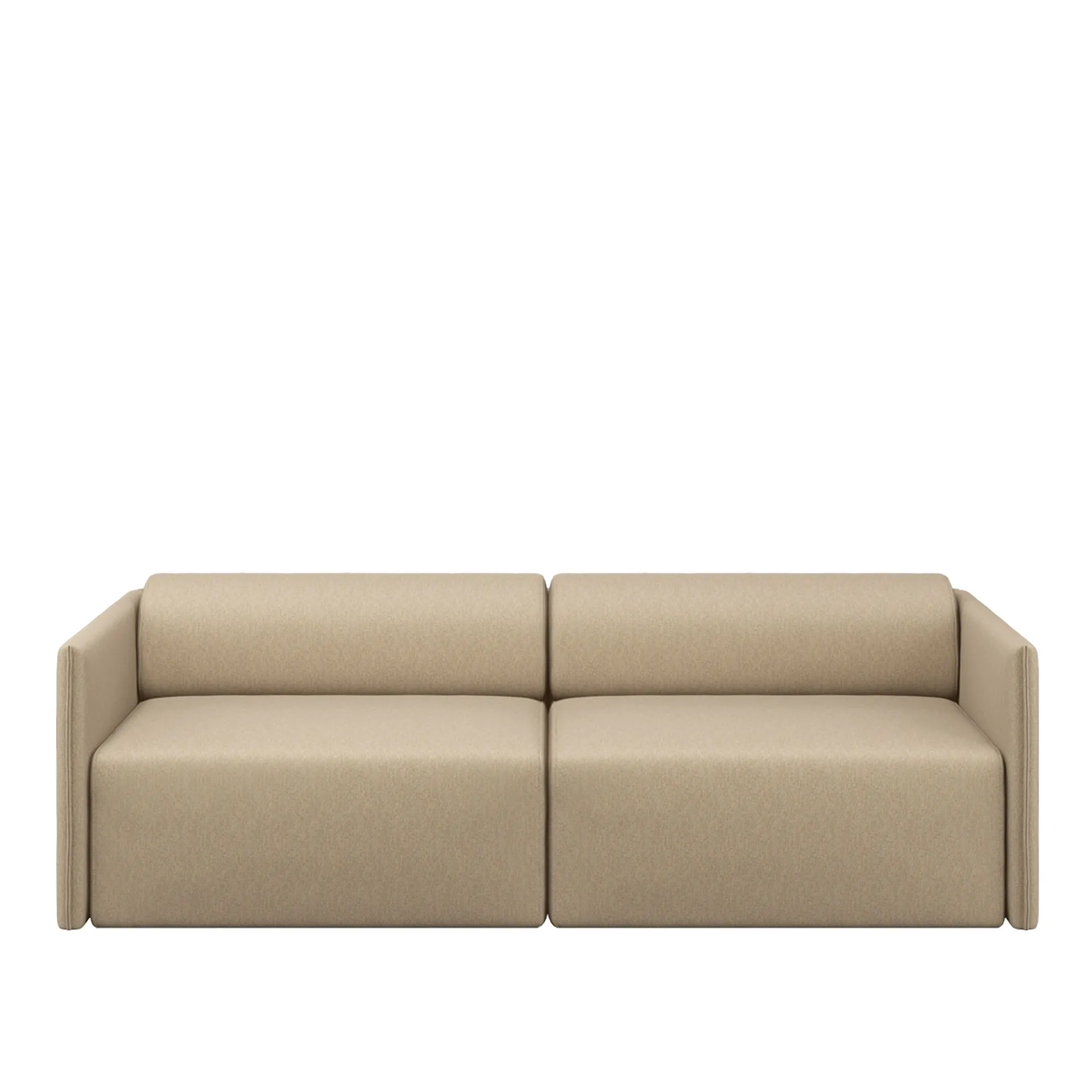 Palo Block 2-seater Sofa Low Back - Hem - NO GA