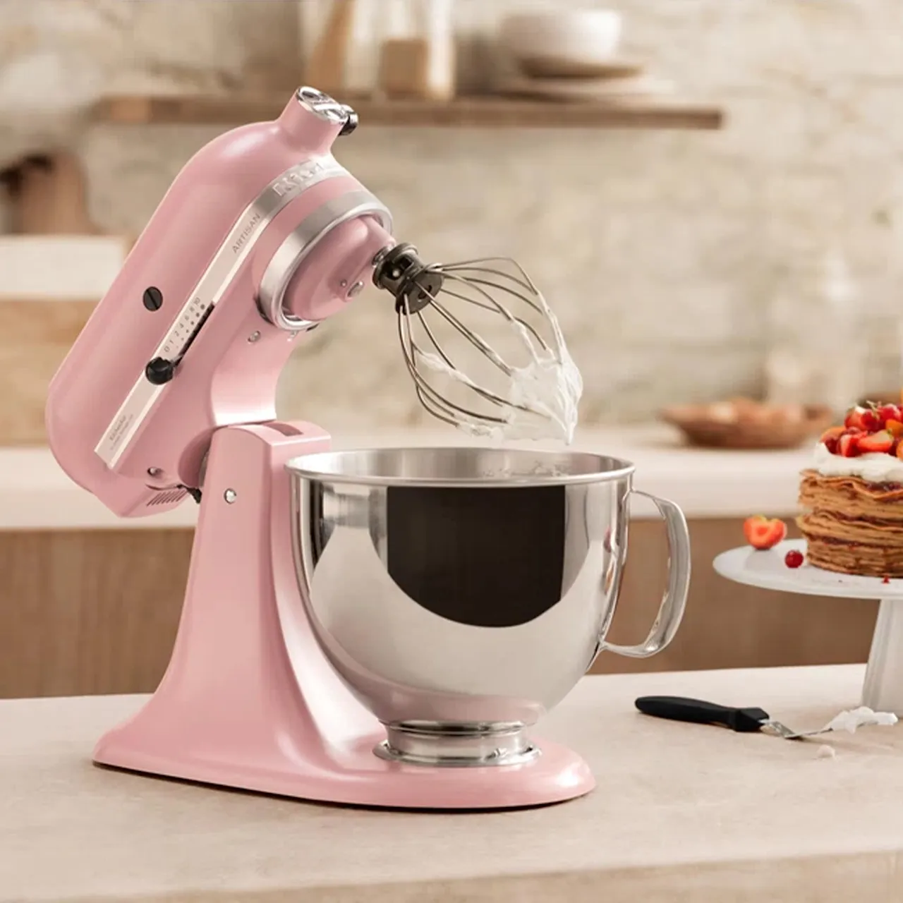 Artisan 5KSM175PSEDR Stand Mixer Dried Rose