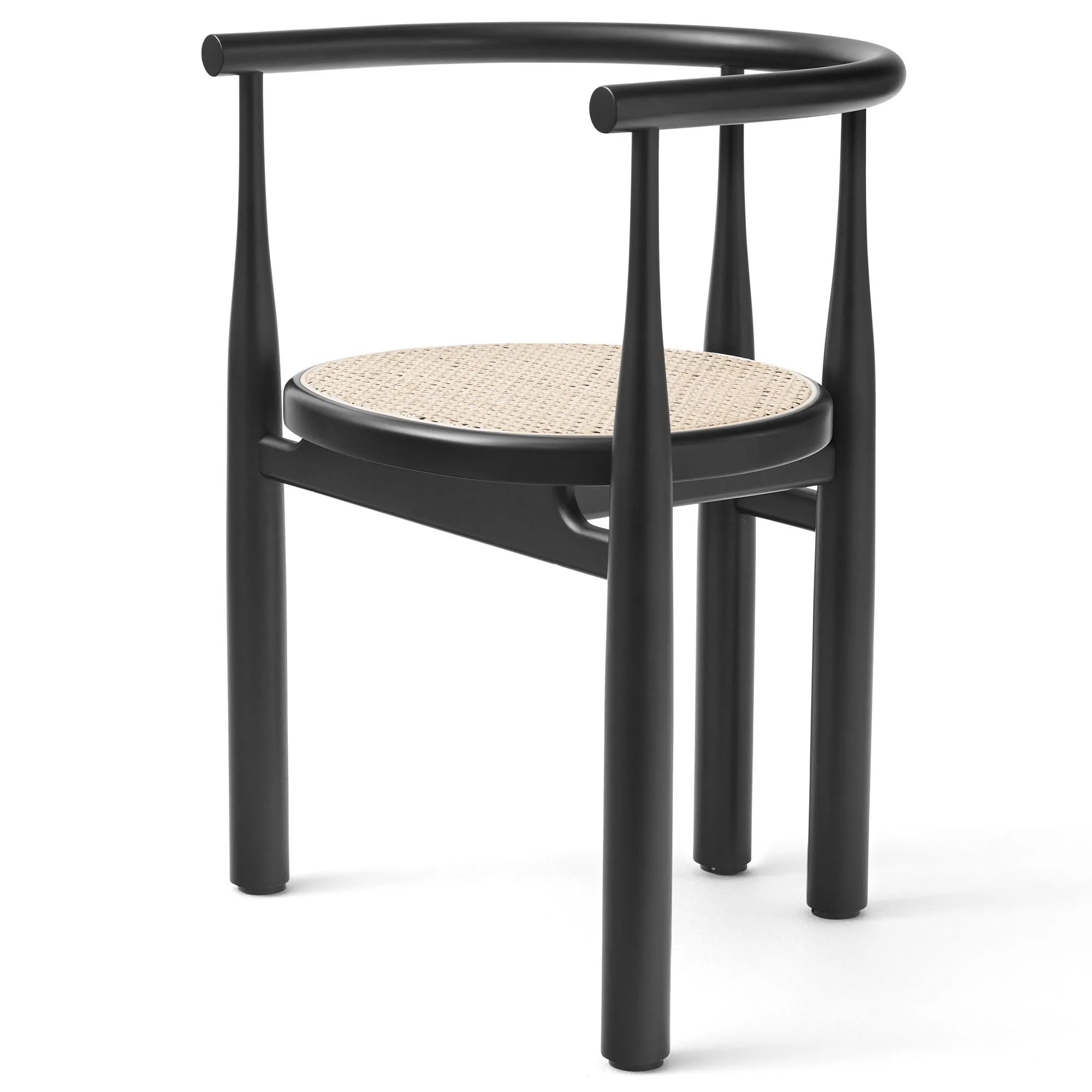 Bukowski chair with french cane - 2