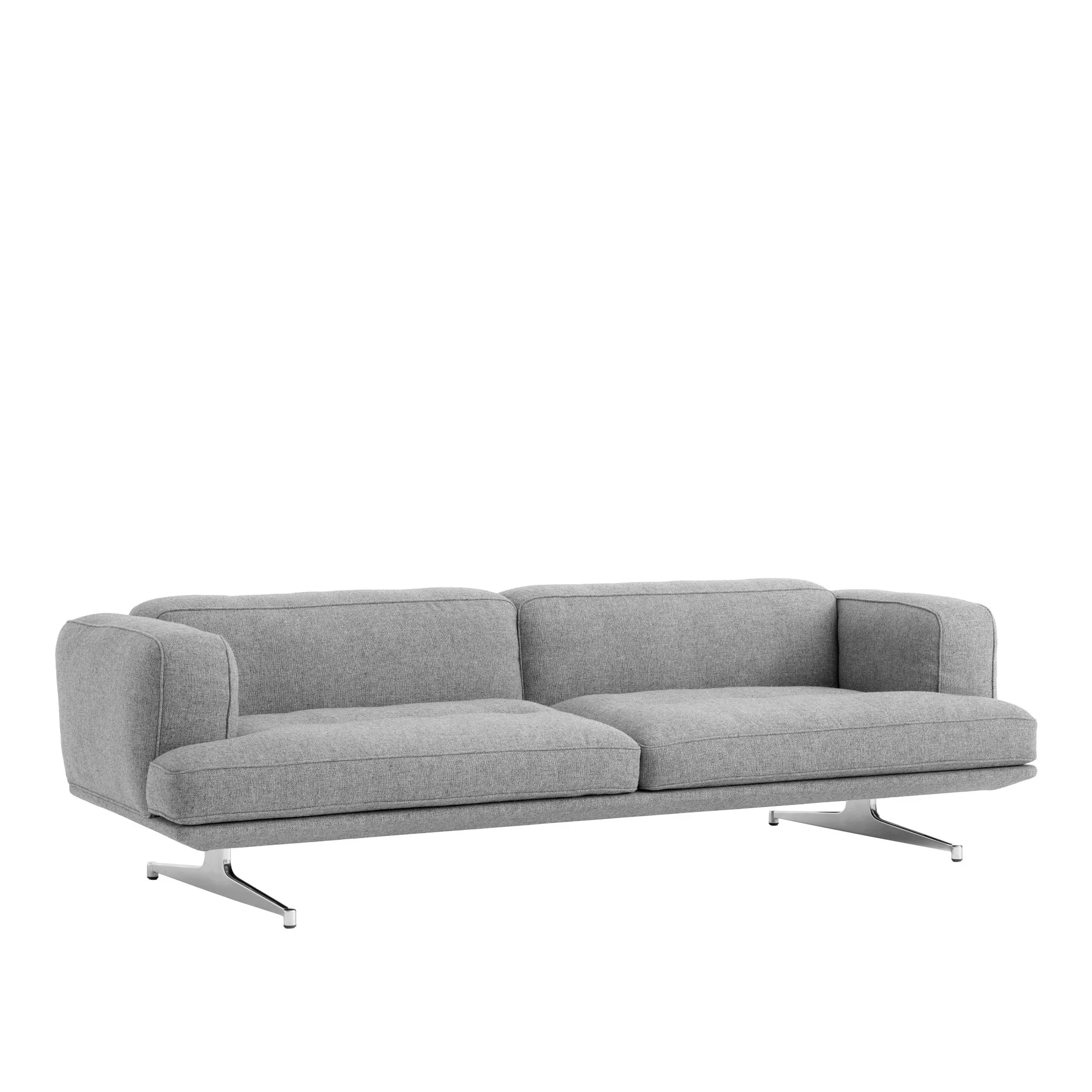 Inland AV23 3-personers sofa aluminium - 1