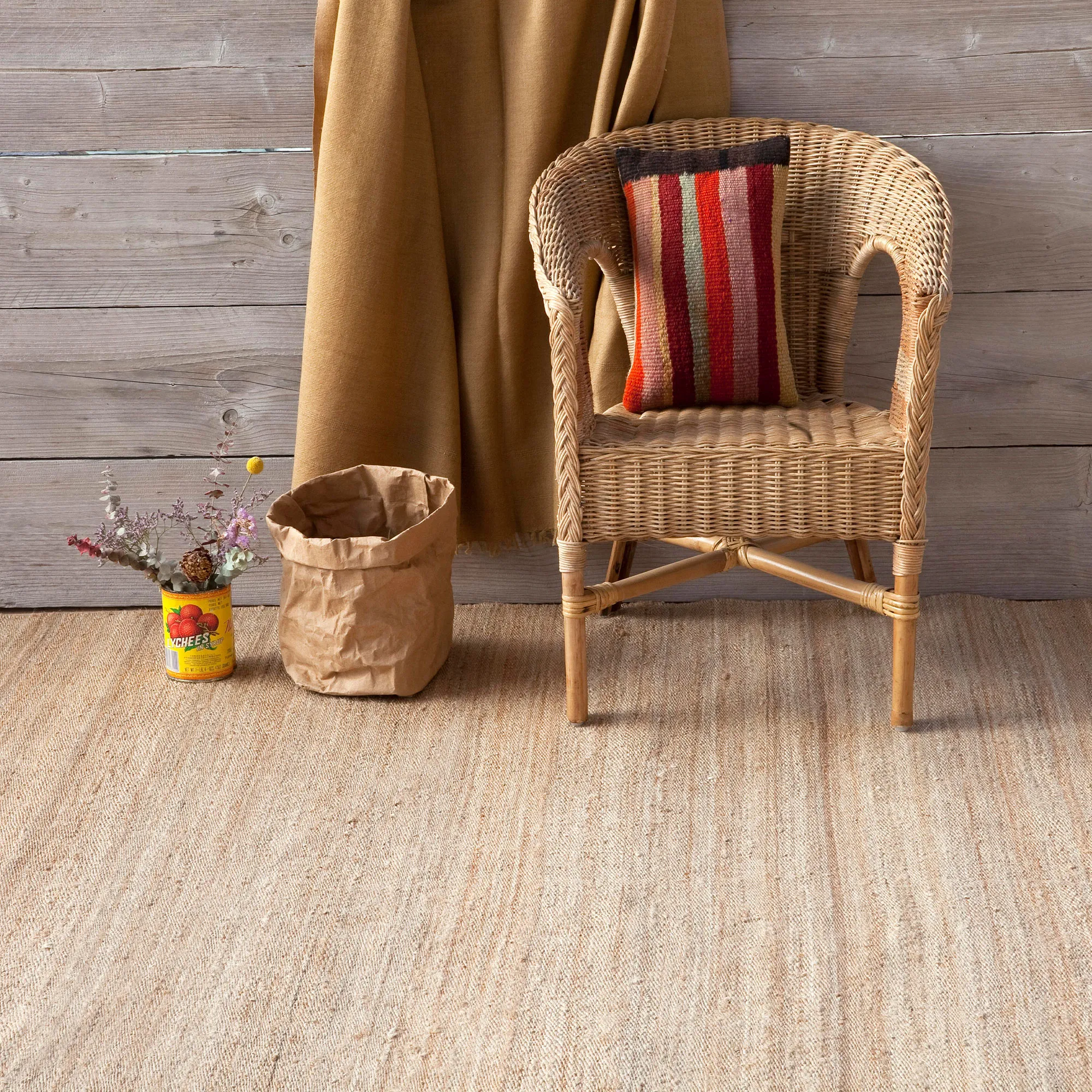 Vegetal jute rug Natural - 4