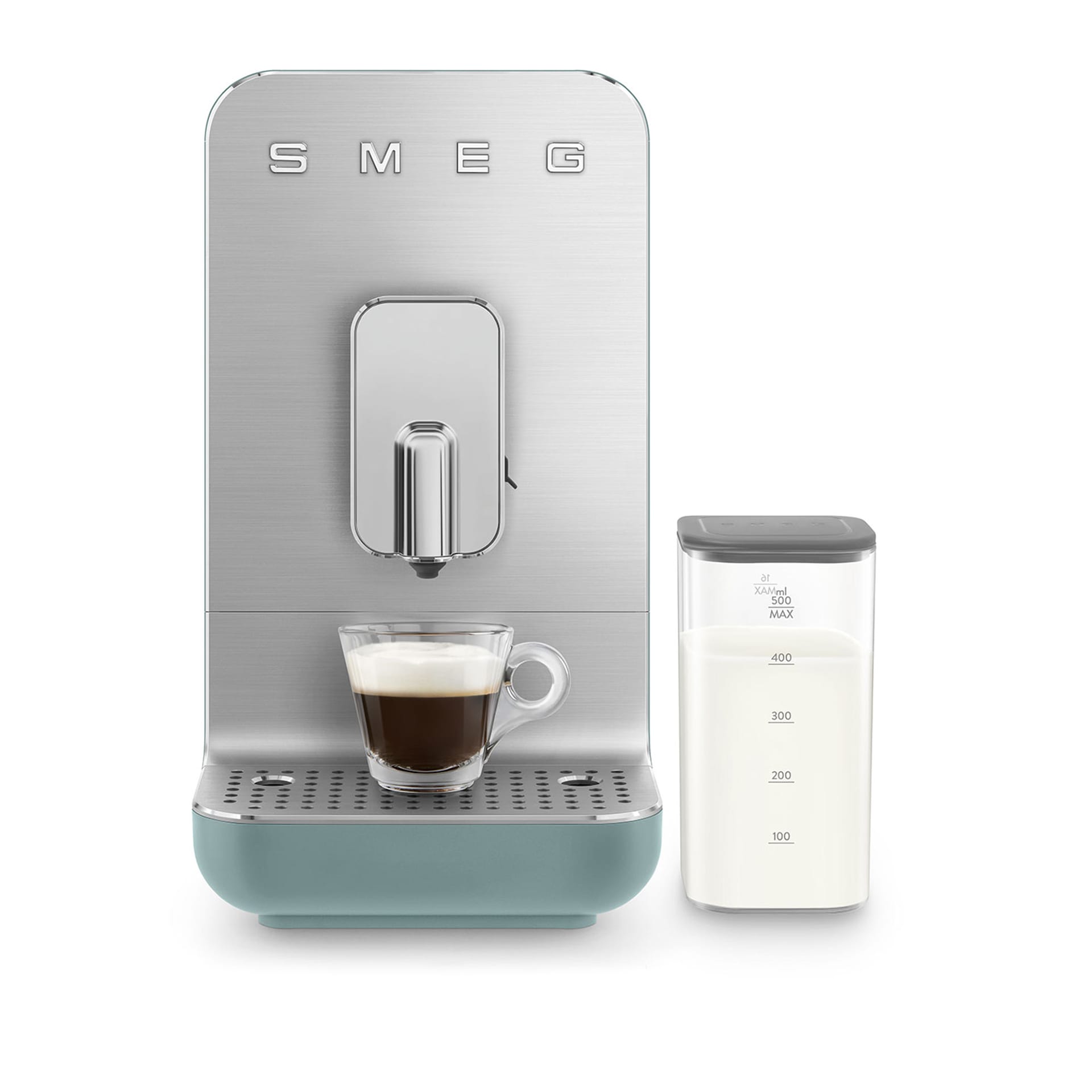 Smeg Automatic Coffee Machine With Milk System Emerald Green - Smeg - NO GA
