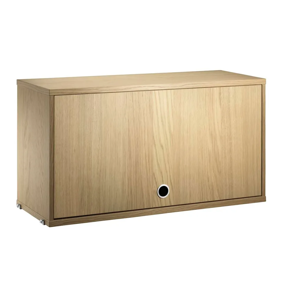 Top cabinet with folding door 78x30cm oak