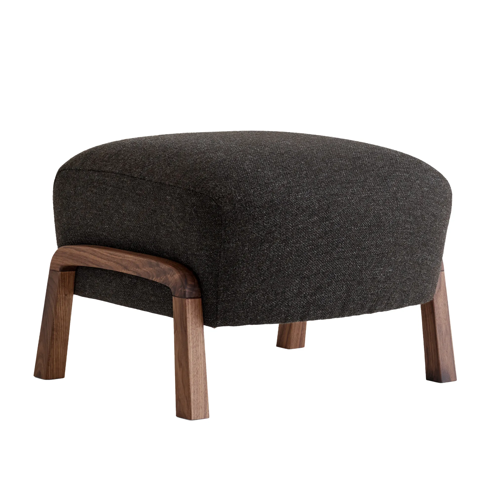 Wulff Pouf ATD3 Walnut - 1