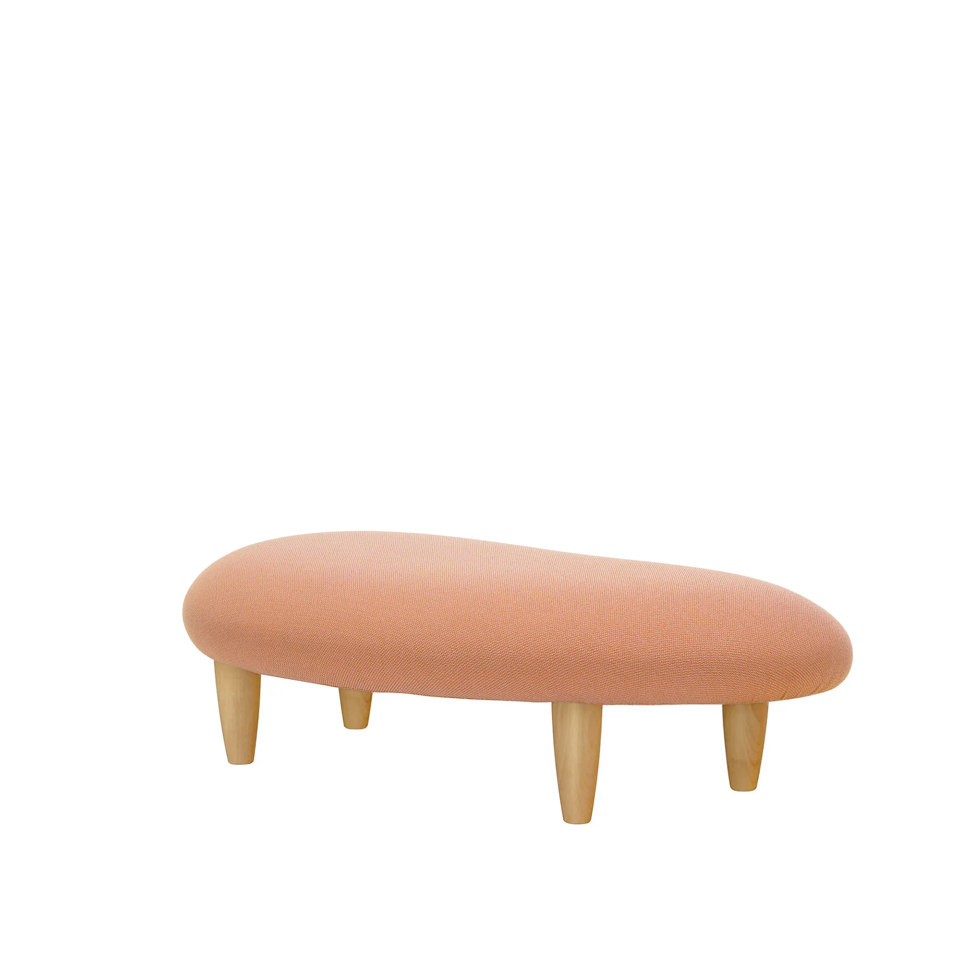 Freeform Ottoman - Pale Rose Cognac - Vitra - Isamu - NO GA