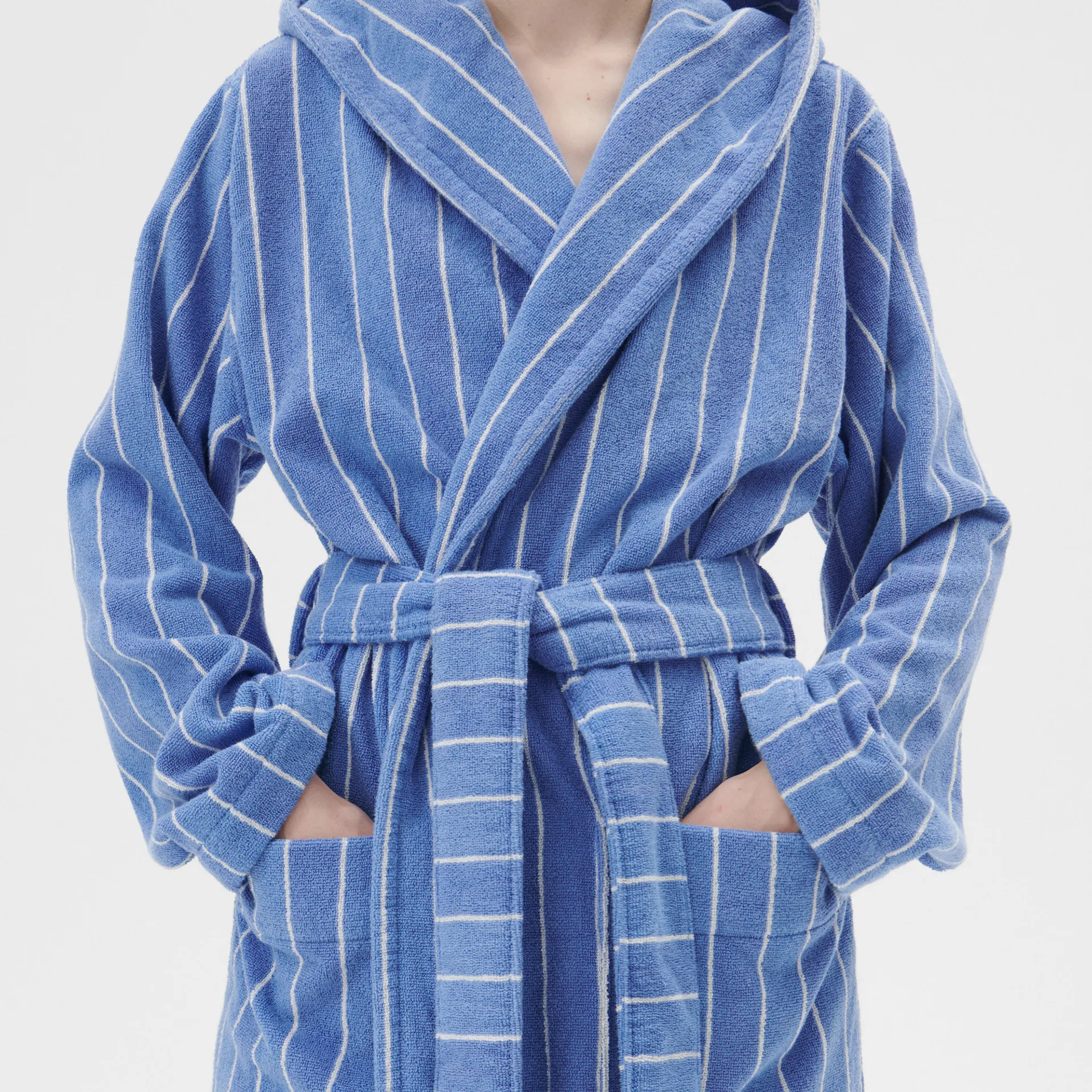 Terry Hooded Bathrobe Marseille - TEKLA - NO GA