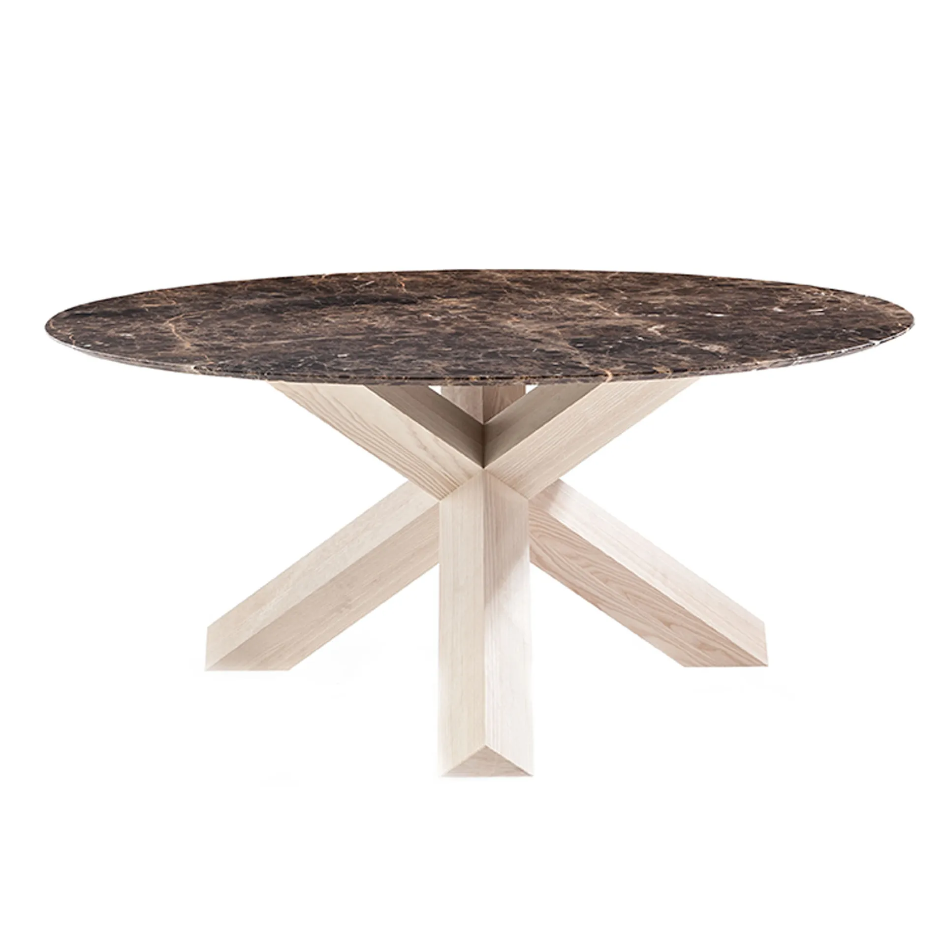 452 La Rotonda Table Natural Ashwood - Cassina - Mario Bellini - NO GA